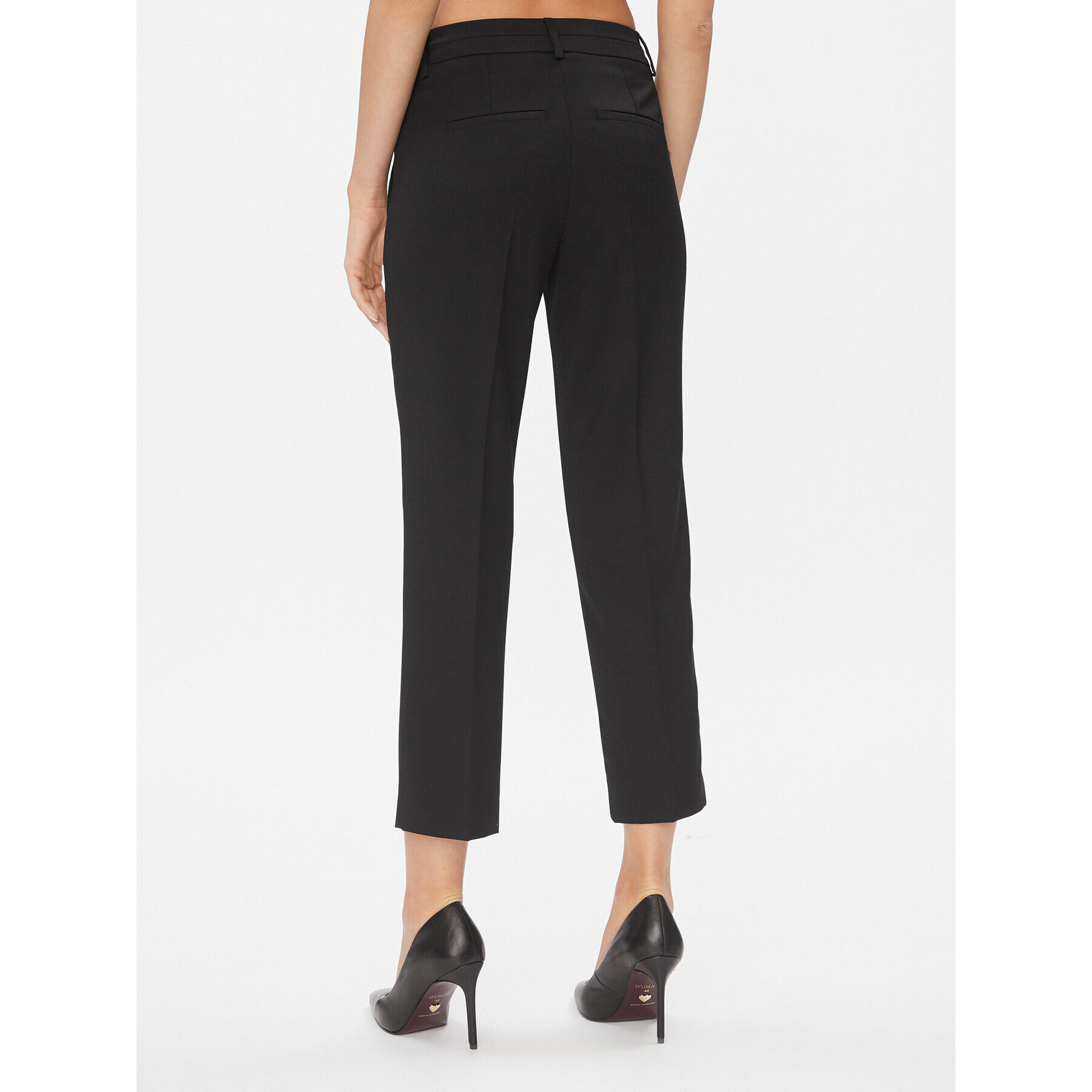 Marella Текстилни панталони Pucci 2331360439200 Черен Regular Fit - Pepit.bg