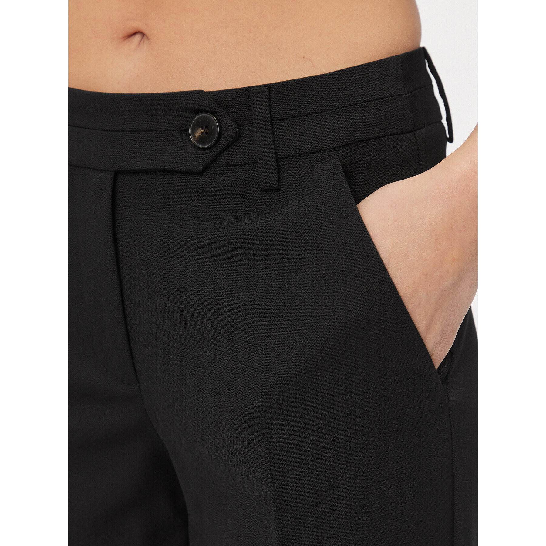 Marella Текстилни панталони Pucci 2331360439200 Черен Regular Fit - Pepit.bg