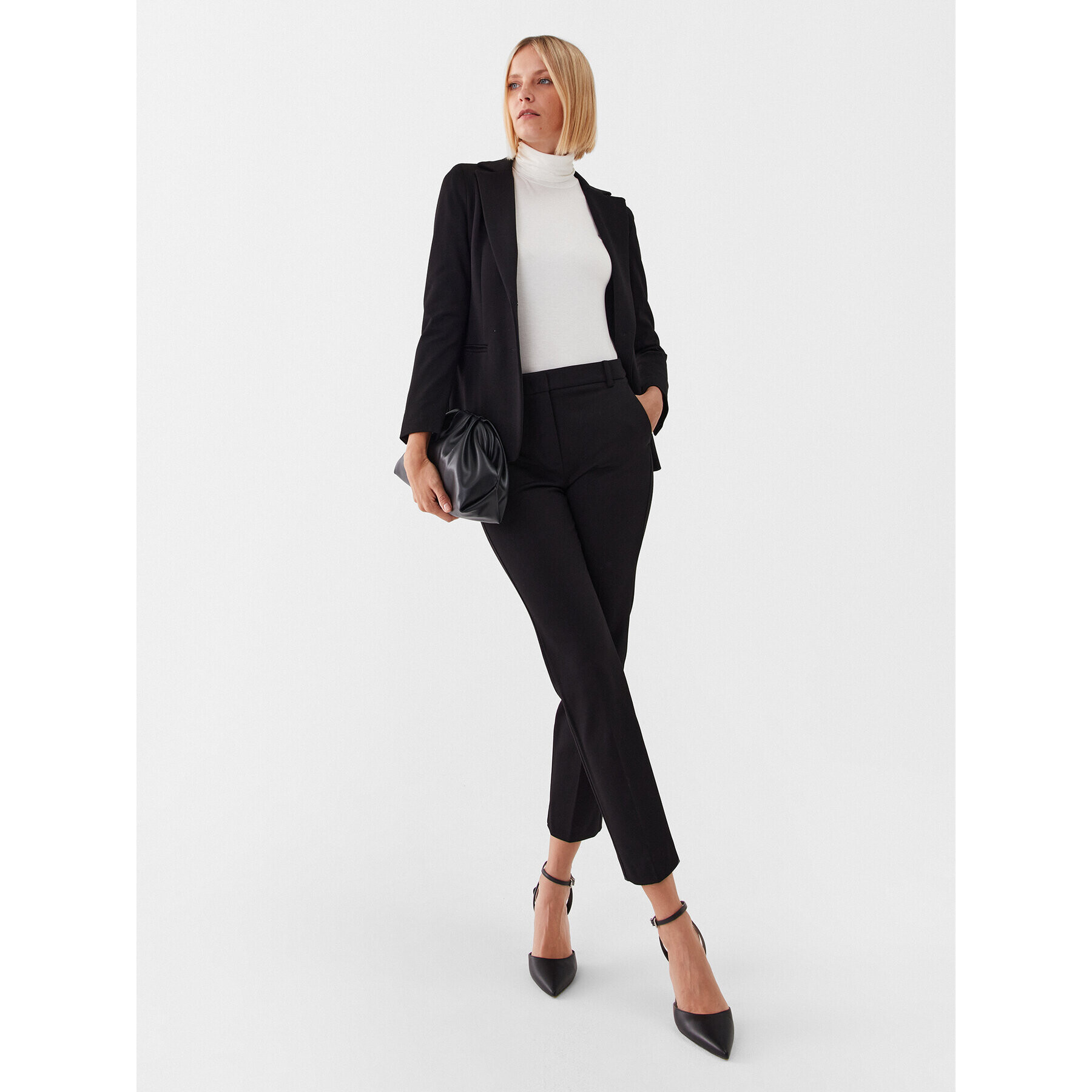 Marella Текстилни панталони Raphael 2337860337200 Черен Regular Fit - Pepit.bg