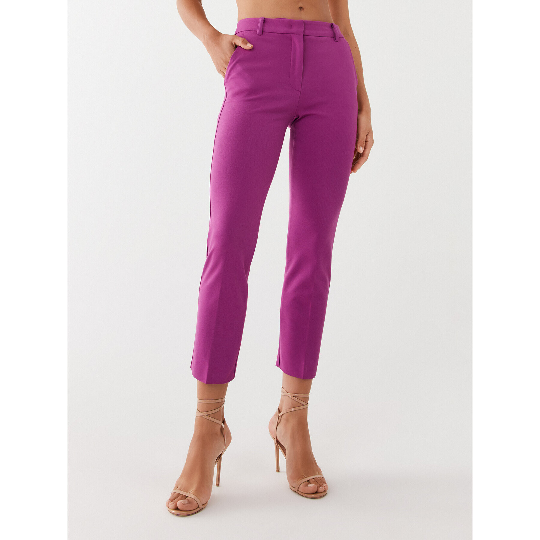 Marella Текстилни панталони Raphael 2337860337200 Розов Regular Fit - Pepit.bg