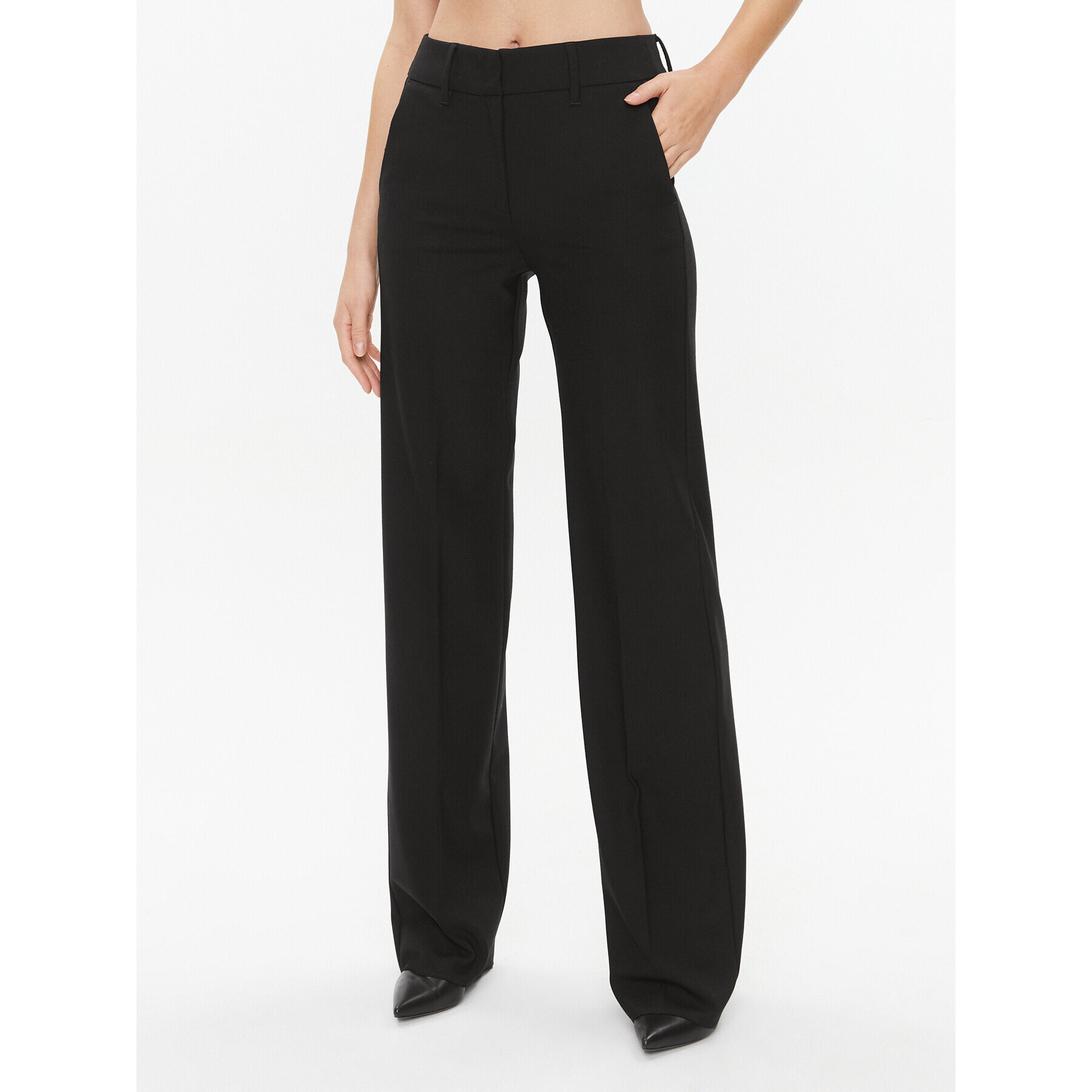 Marella Текстилни панталони Siluro 2331360936200 Черен Regular Fit - Pepit.bg