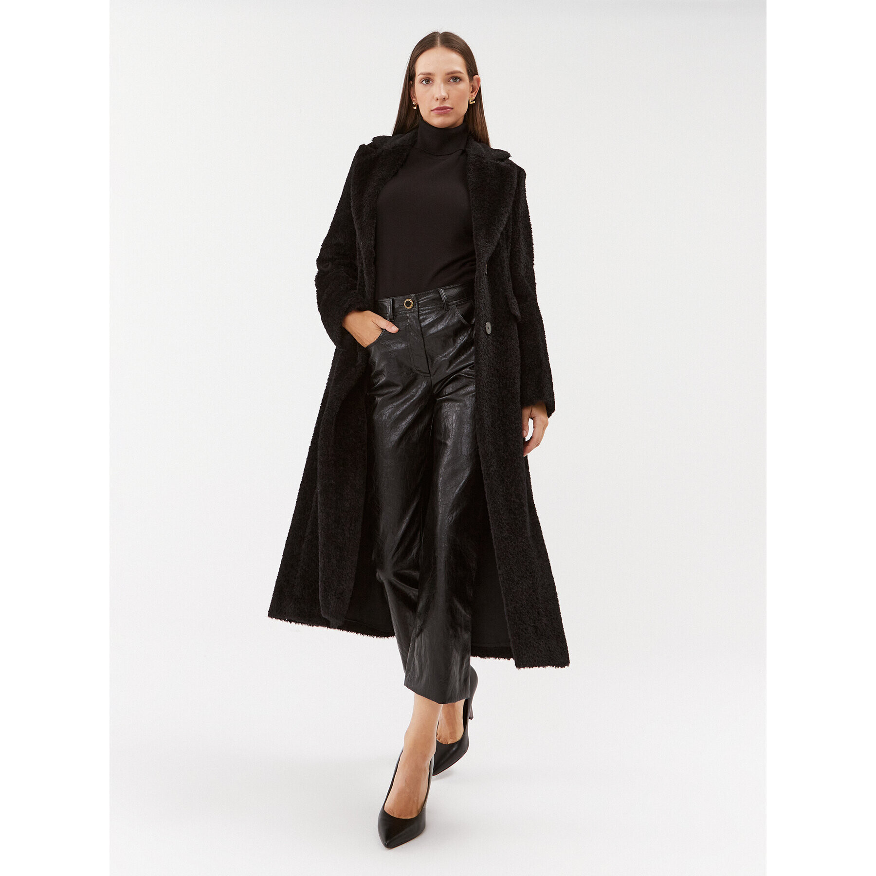 Marella Текстилни панталони Vip 2331361438200 Черен Regular Fit - Pepit.bg
