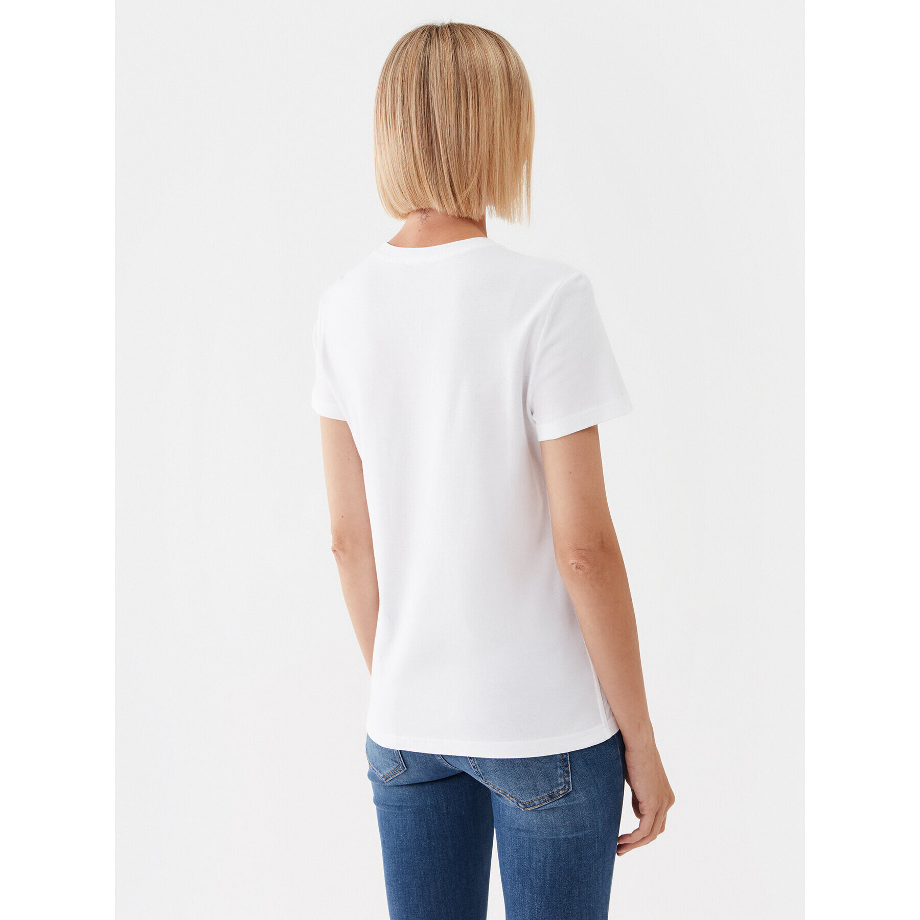 Marella Тишърт Bill 2339760437200 Бял Regular Fit - Pepit.bg