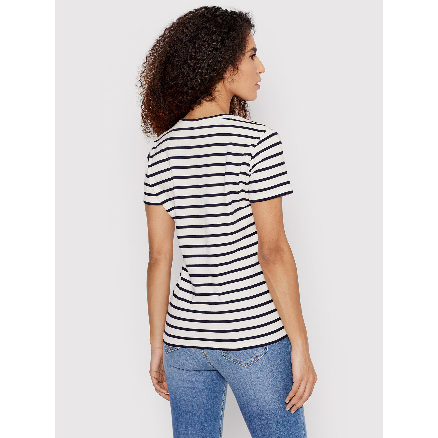 Marella Тишърт Flauto 39710224 Бял Regular Fit - Pepit.bg