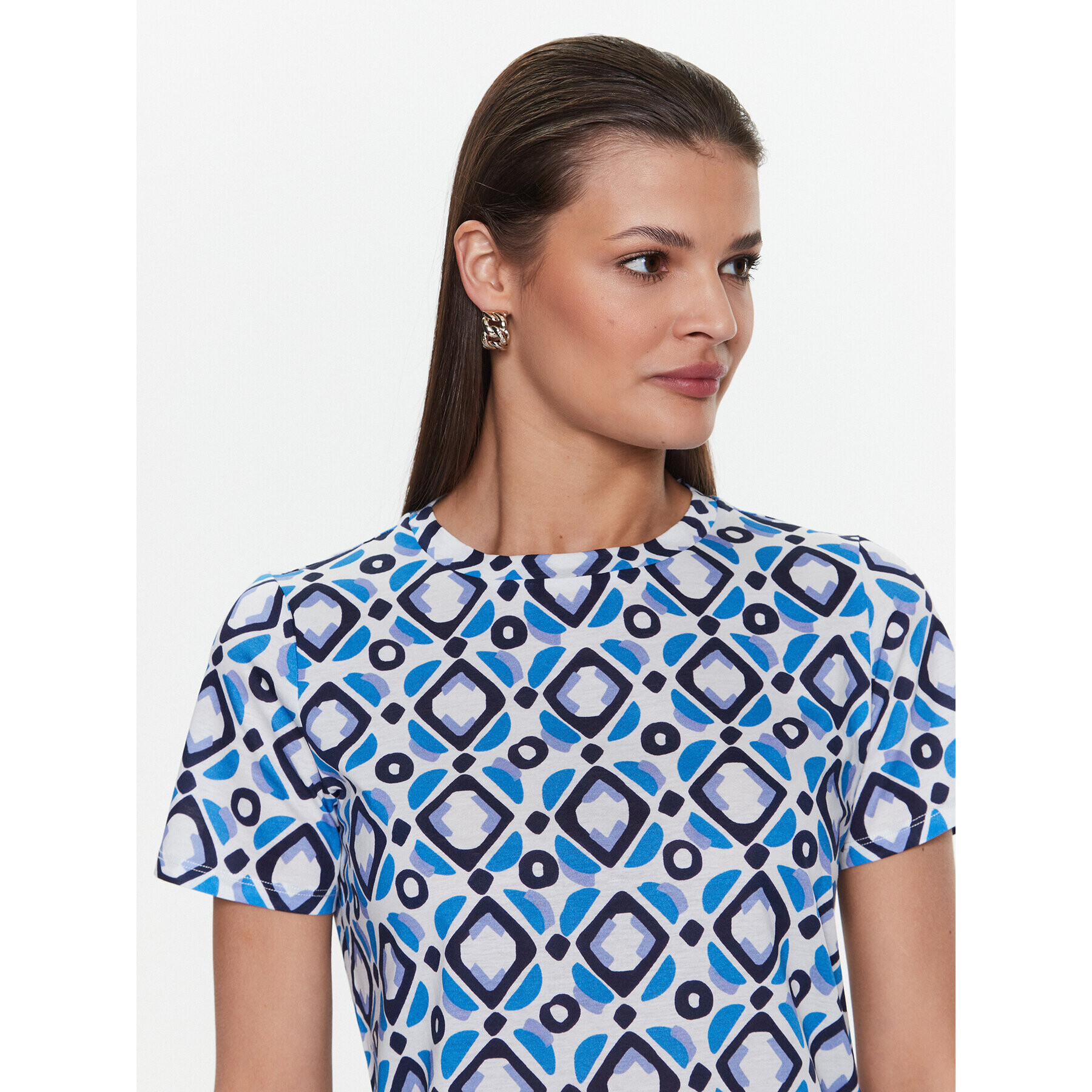 Marella Тишърт Lisbona 2339710232 Тъмносин Regular Fit - Pepit.bg