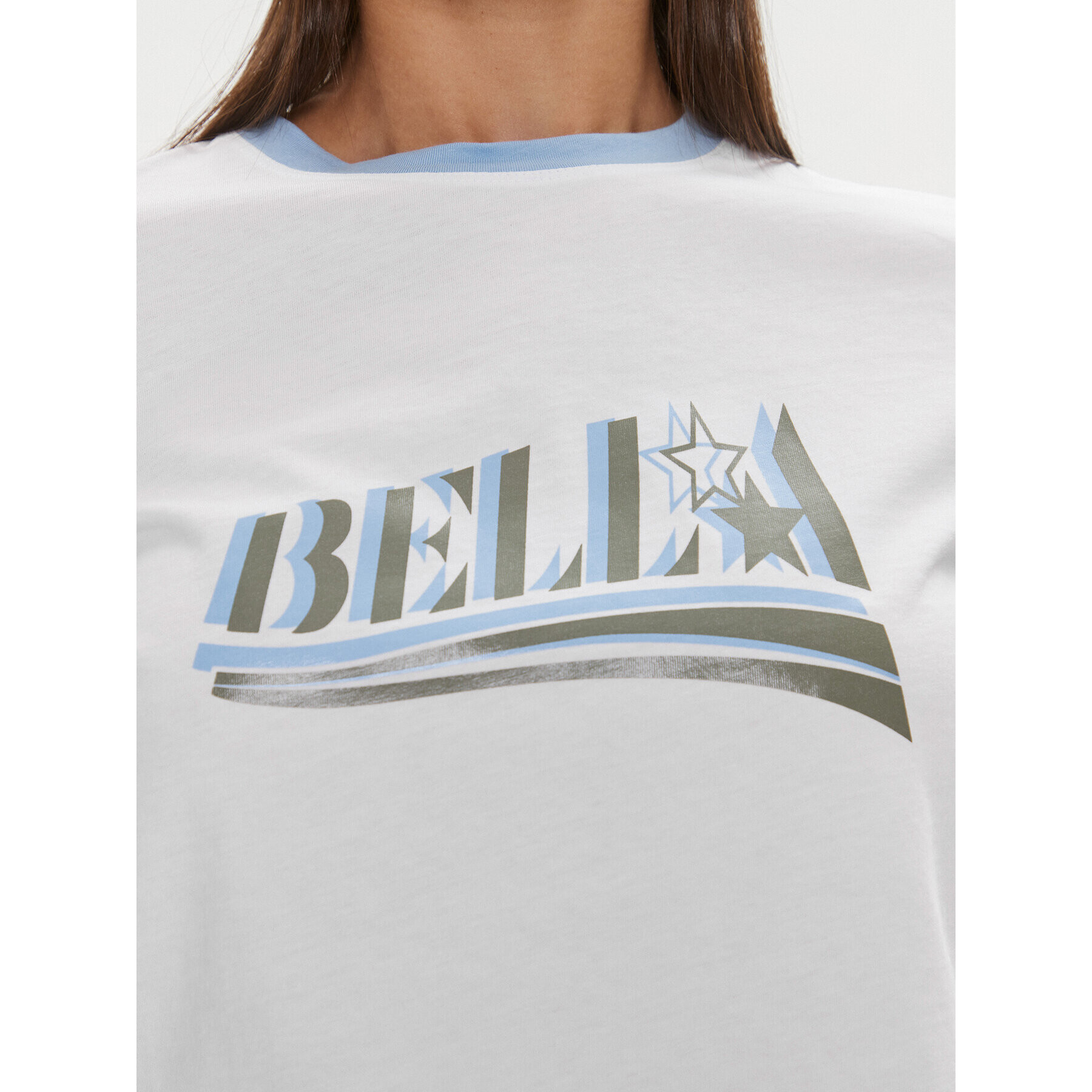 Marella Тишърт Oste 2413971084 Бял Regular Fit - Pepit.bg