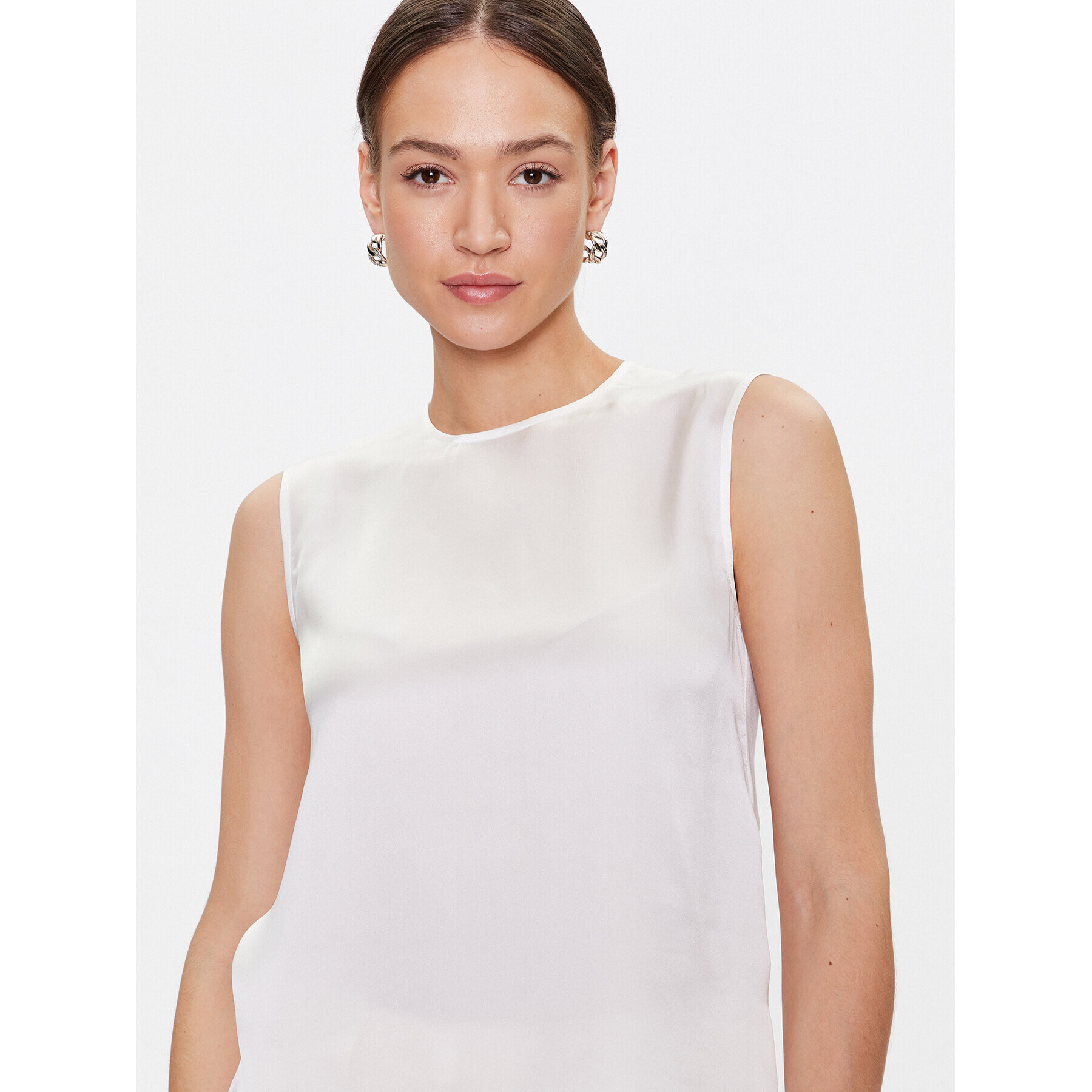 Marella топ Ovada 2331610131 Бял Regular Fit - Pepit.bg