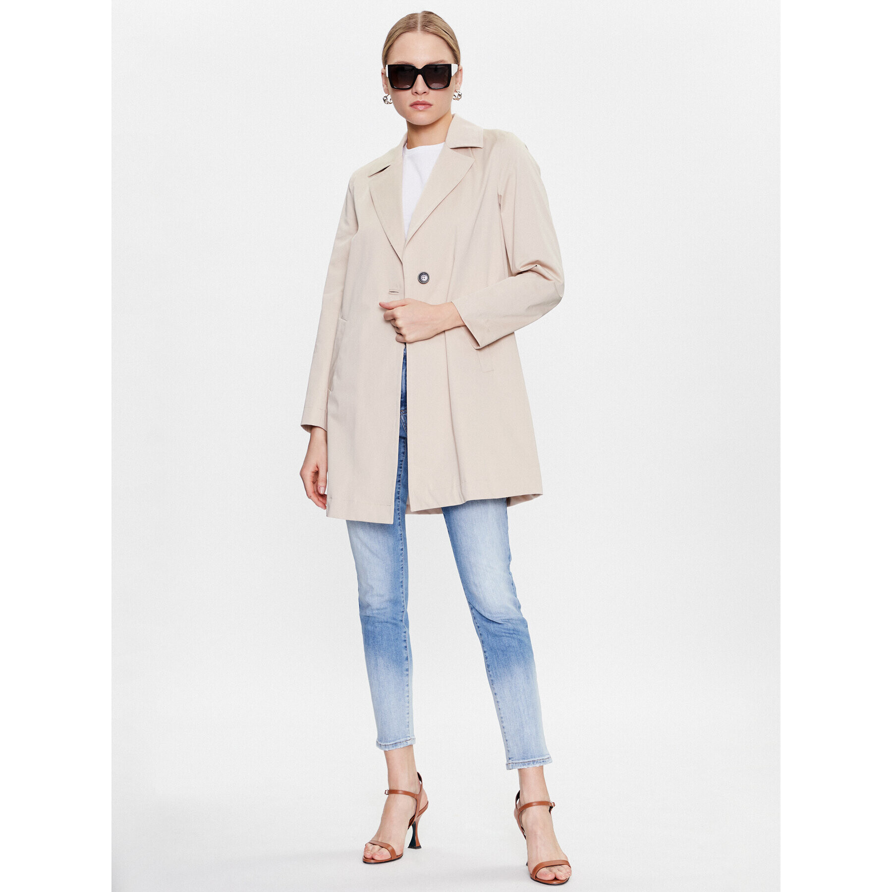 Marella Тренч Agordo 2330210531 Бежов Regular Fit - Pepit.bg
