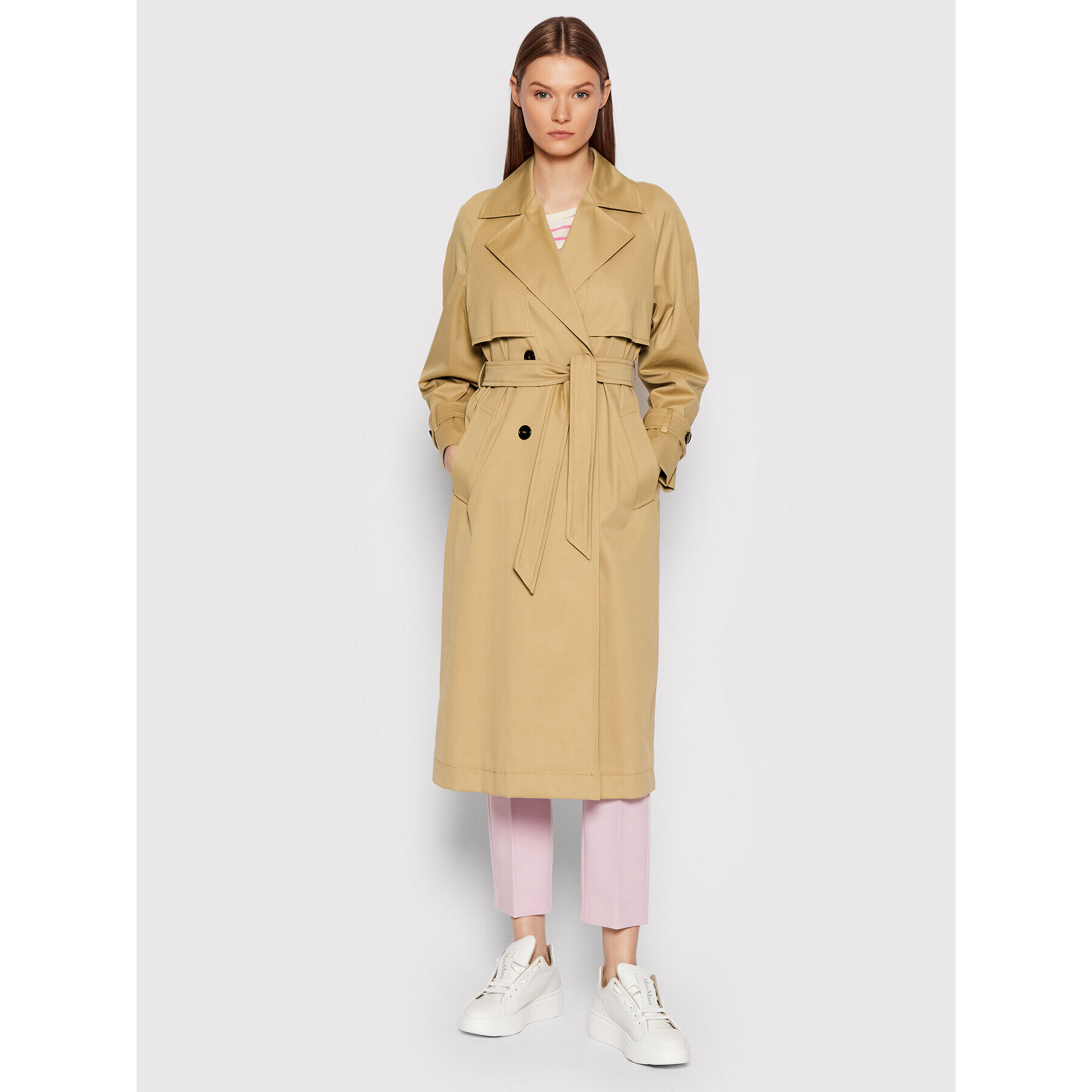 Marella Тренч Dazio 30210521 Кафяв Regular Fit - Pepit.bg
