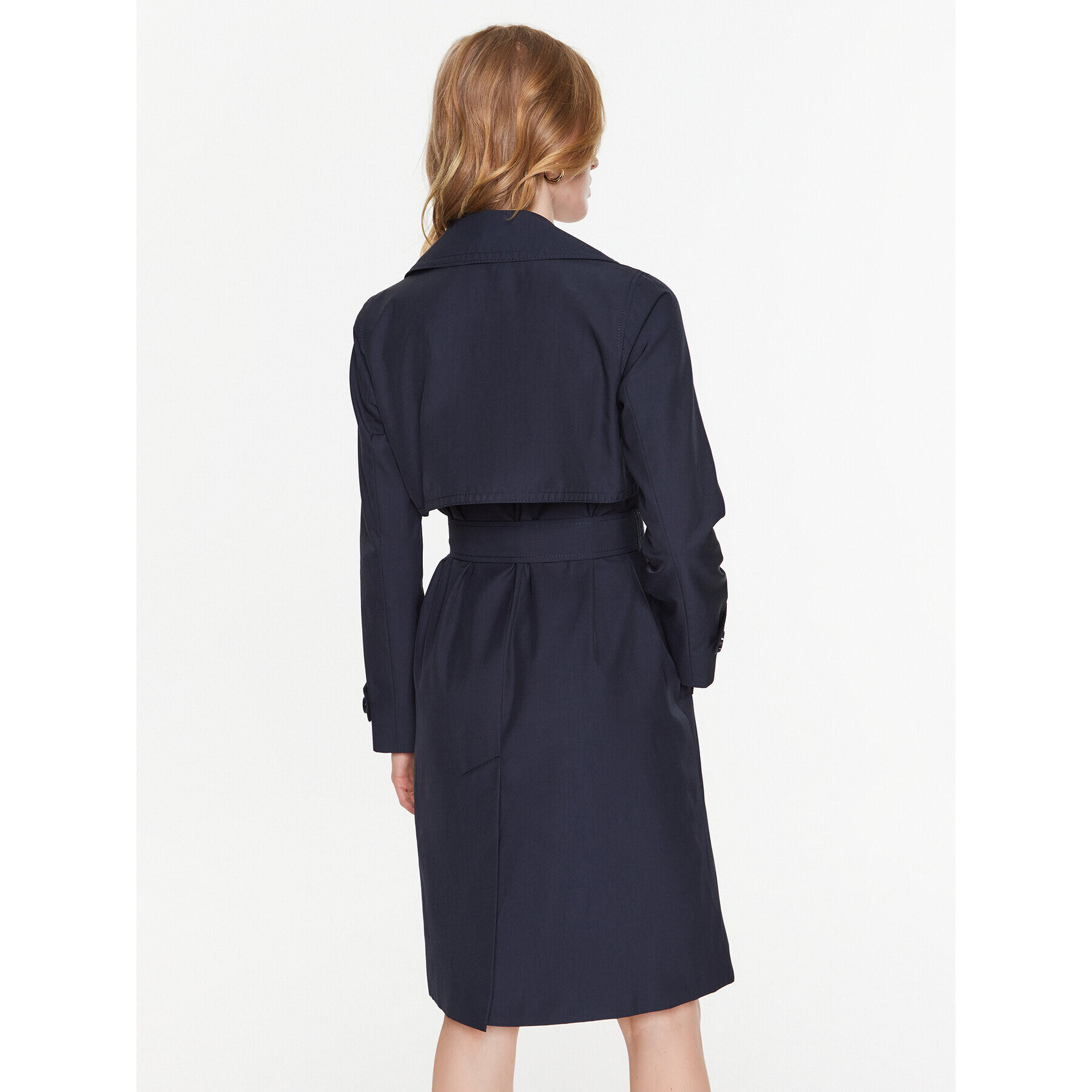 Marella Тренч Siesta 2330210831 Тъмносин Regular Fit - Pepit.bg