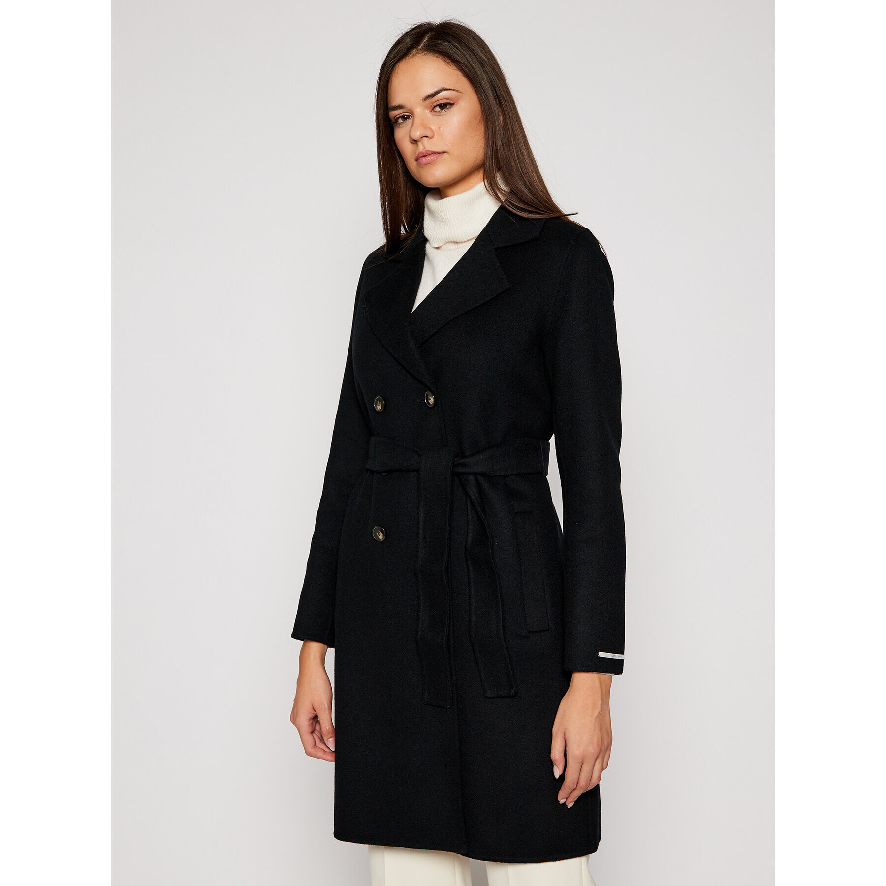 Marella Тренч Teiera 30160708 Черен Regular Fit - Pepit.bg