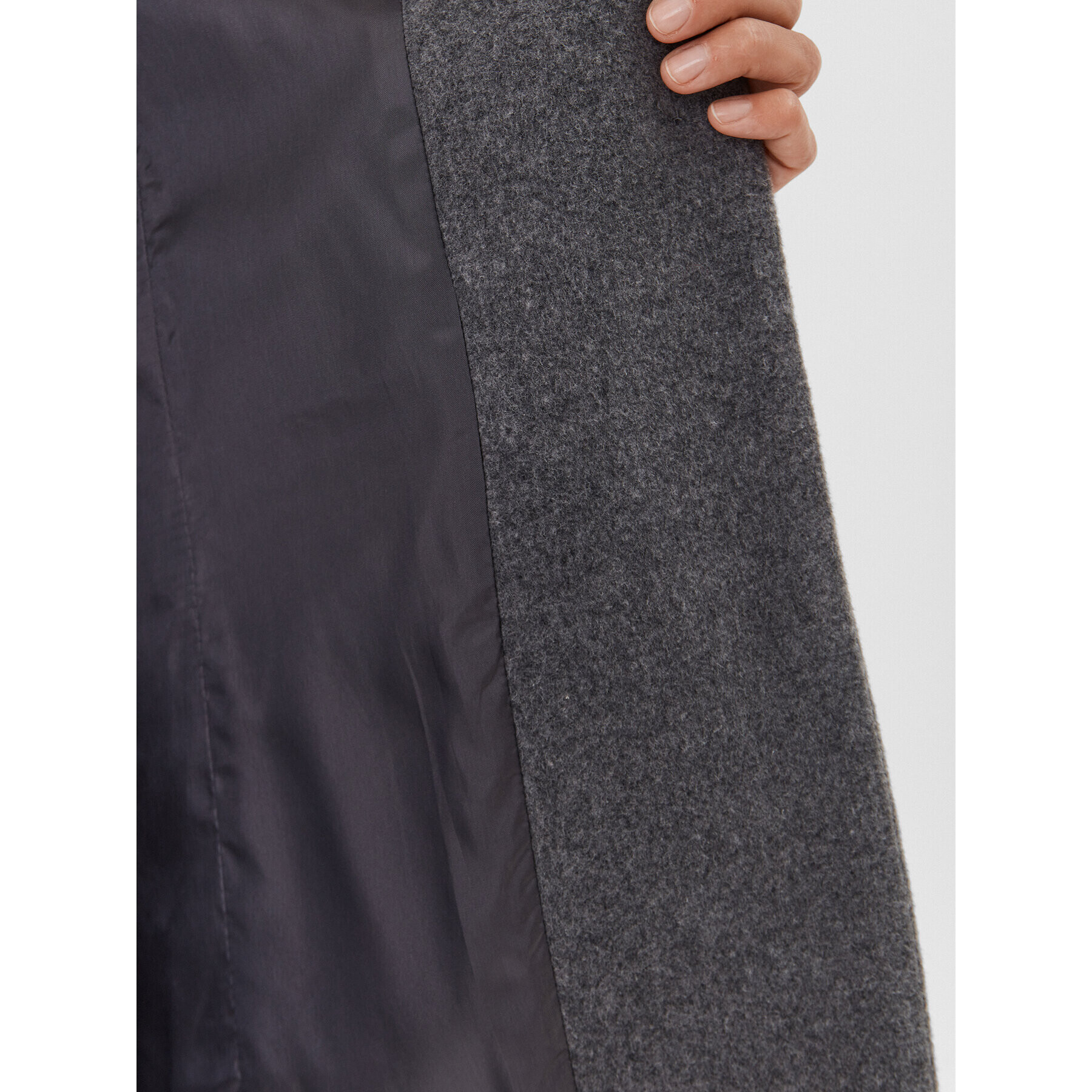 Marella Вълнено палто Affix 2330160237200 Сив Regular Fit - Pepit.bg