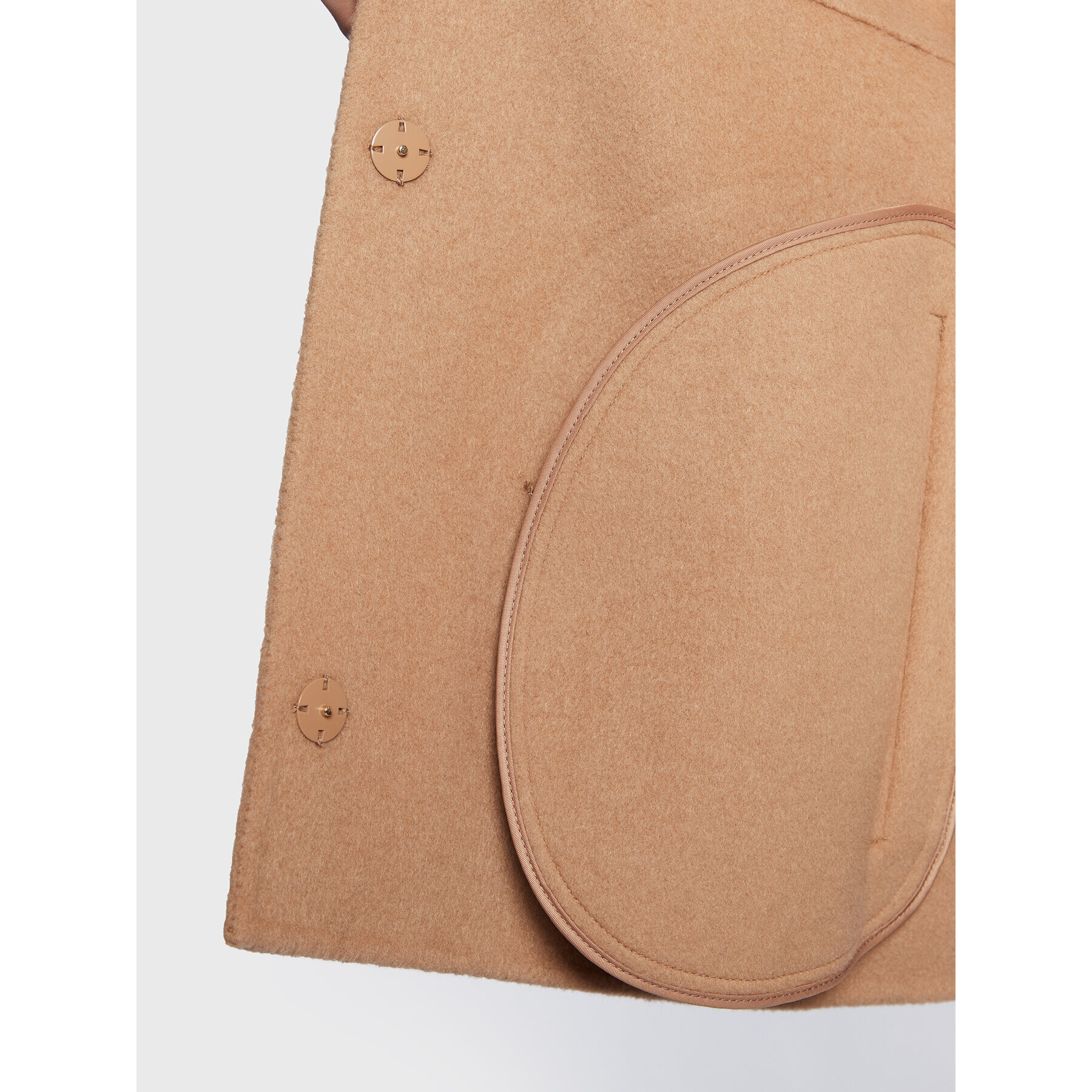 Marella Вълнено палто Era 30860227 Кафяв Regular Fit - Pepit.bg