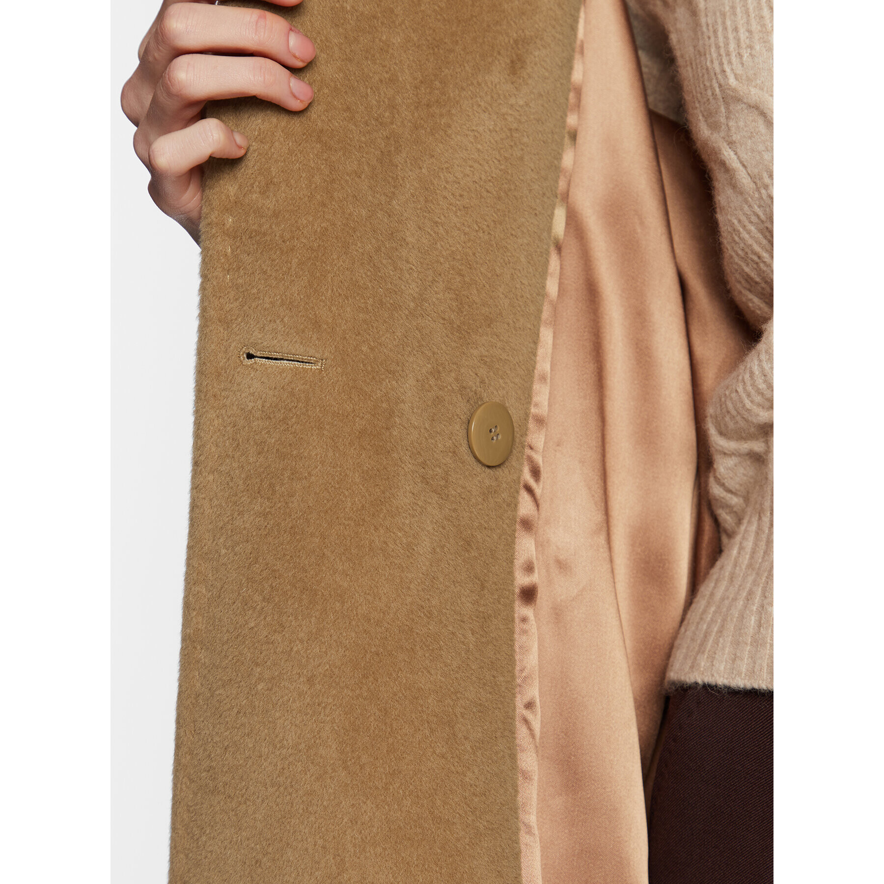Marella Вълнено палто Morfeo 30160926 Кафяв Regular Fit - Pepit.bg