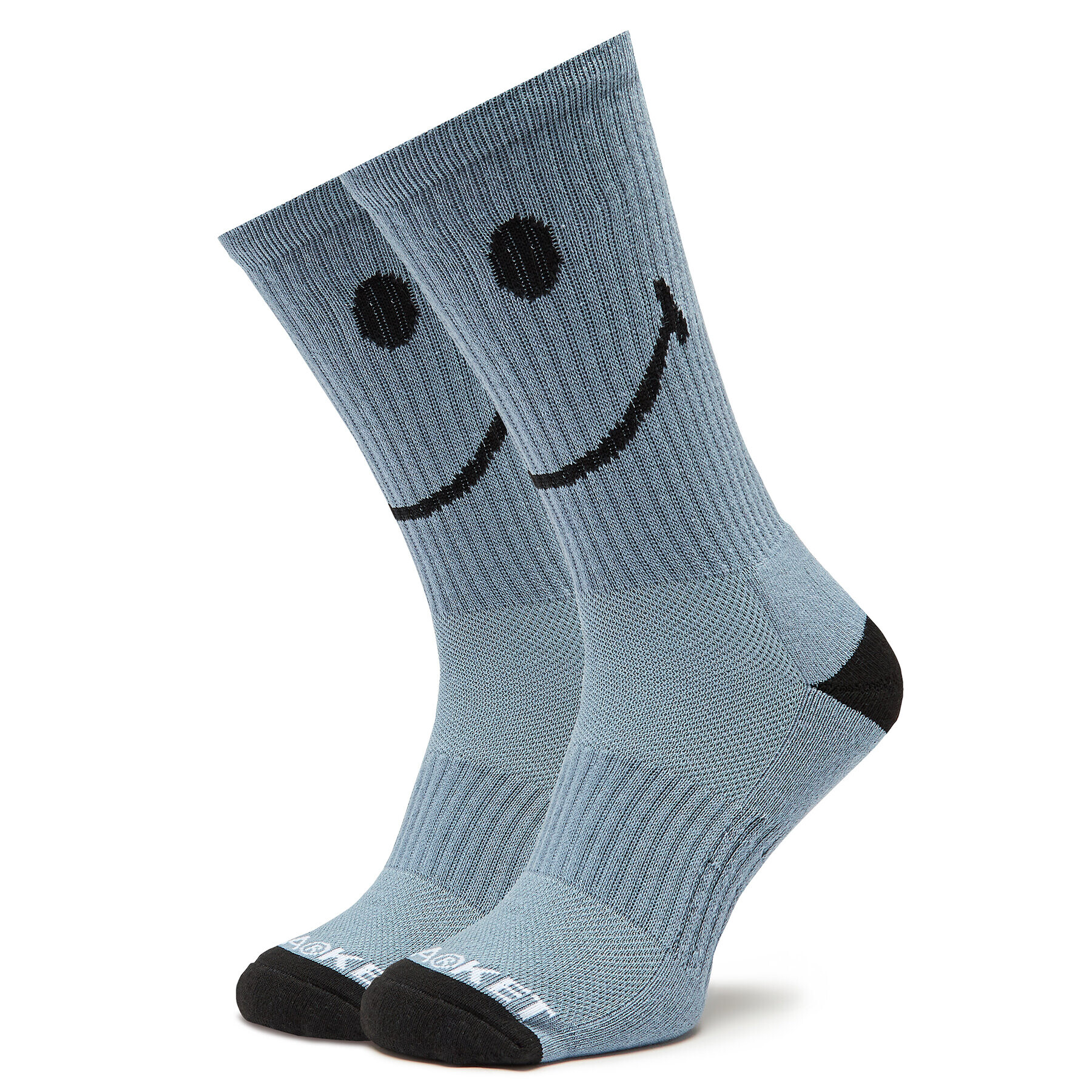 Market Дълги чорапи unisex Smiley 360001158 Син - Pepit.bg