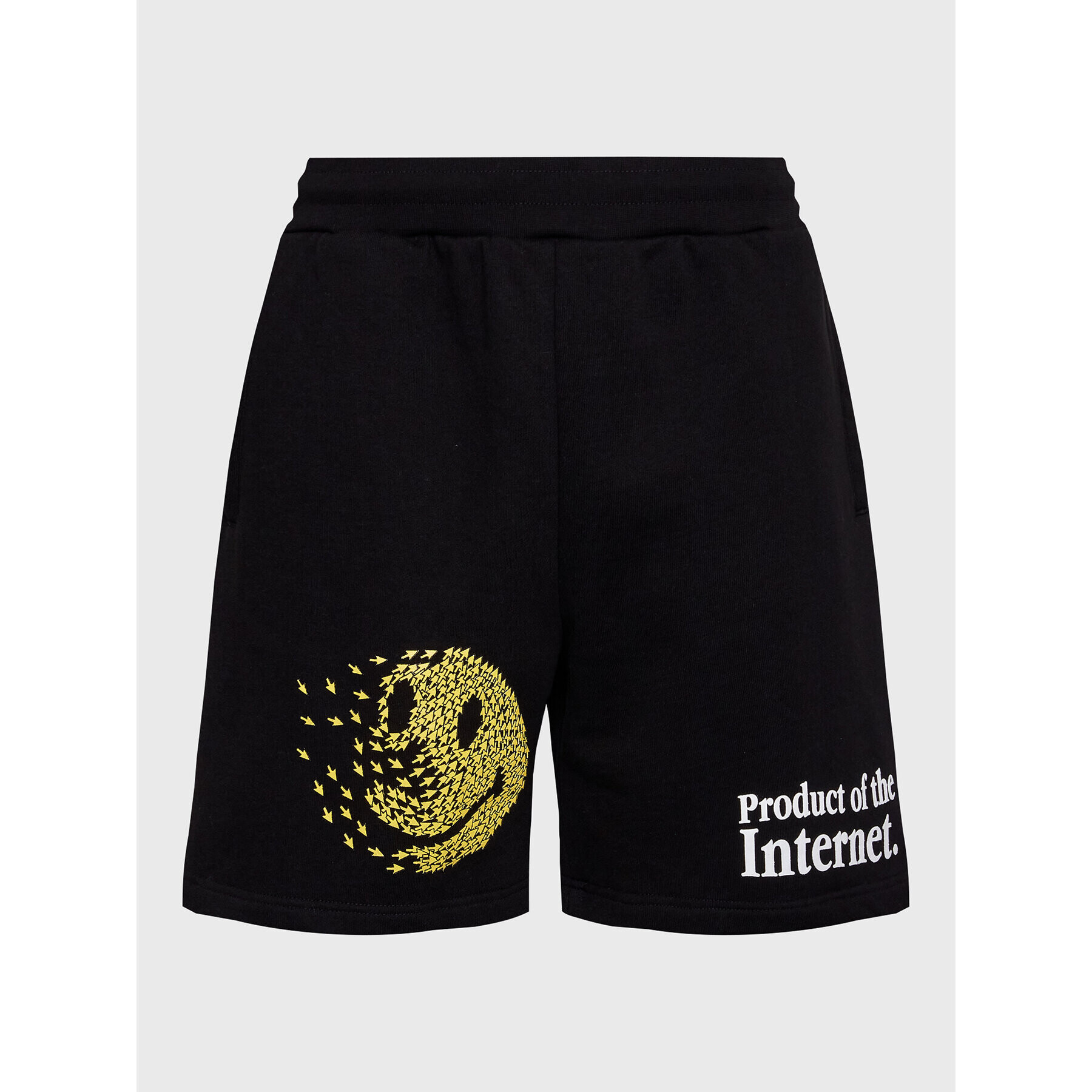 Market Спортни шорти SMILEY 395000592 Черен Regular Fit - Pepit.bg