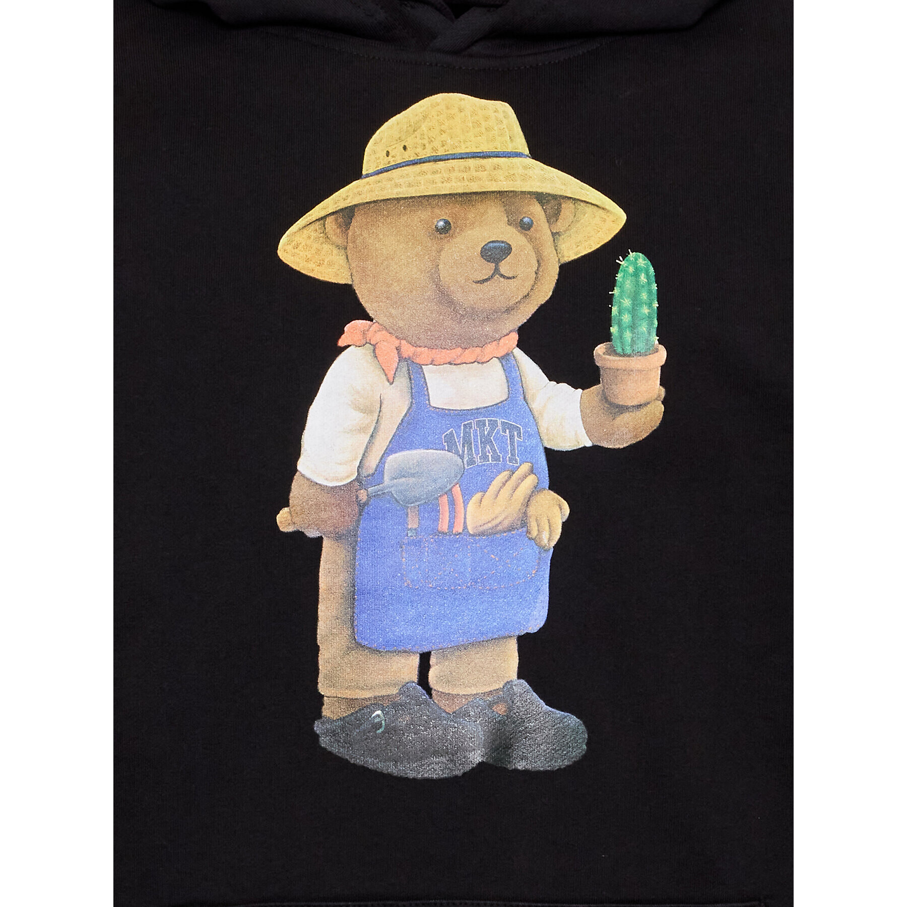 Market Суитшърт Botanical Bear 397000479 Черен Regular Fit - Pepit.bg