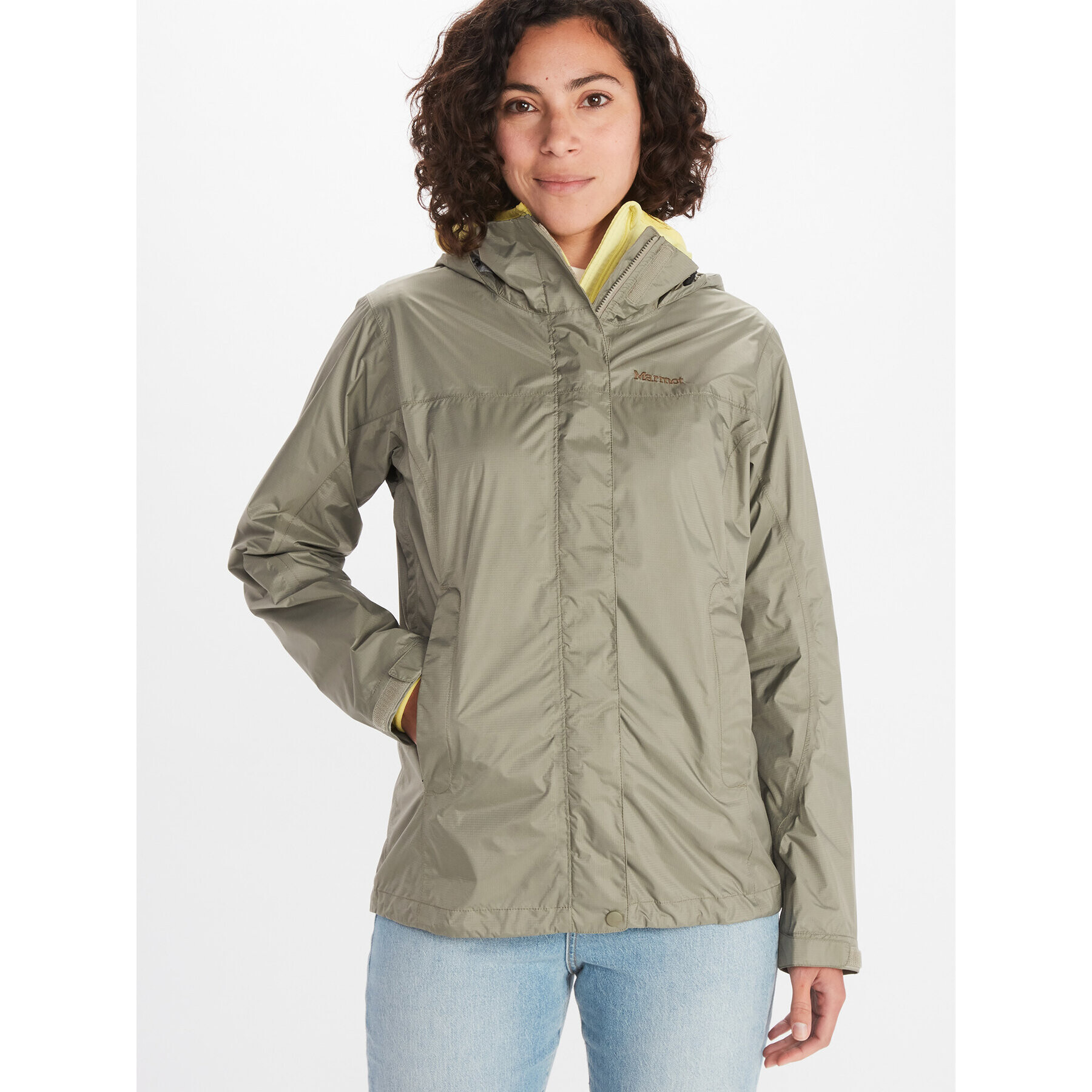 Marmot Яке за дъжд PreCip Eco Jacket 46700 Зелен Regular Fit - Pepit.bg