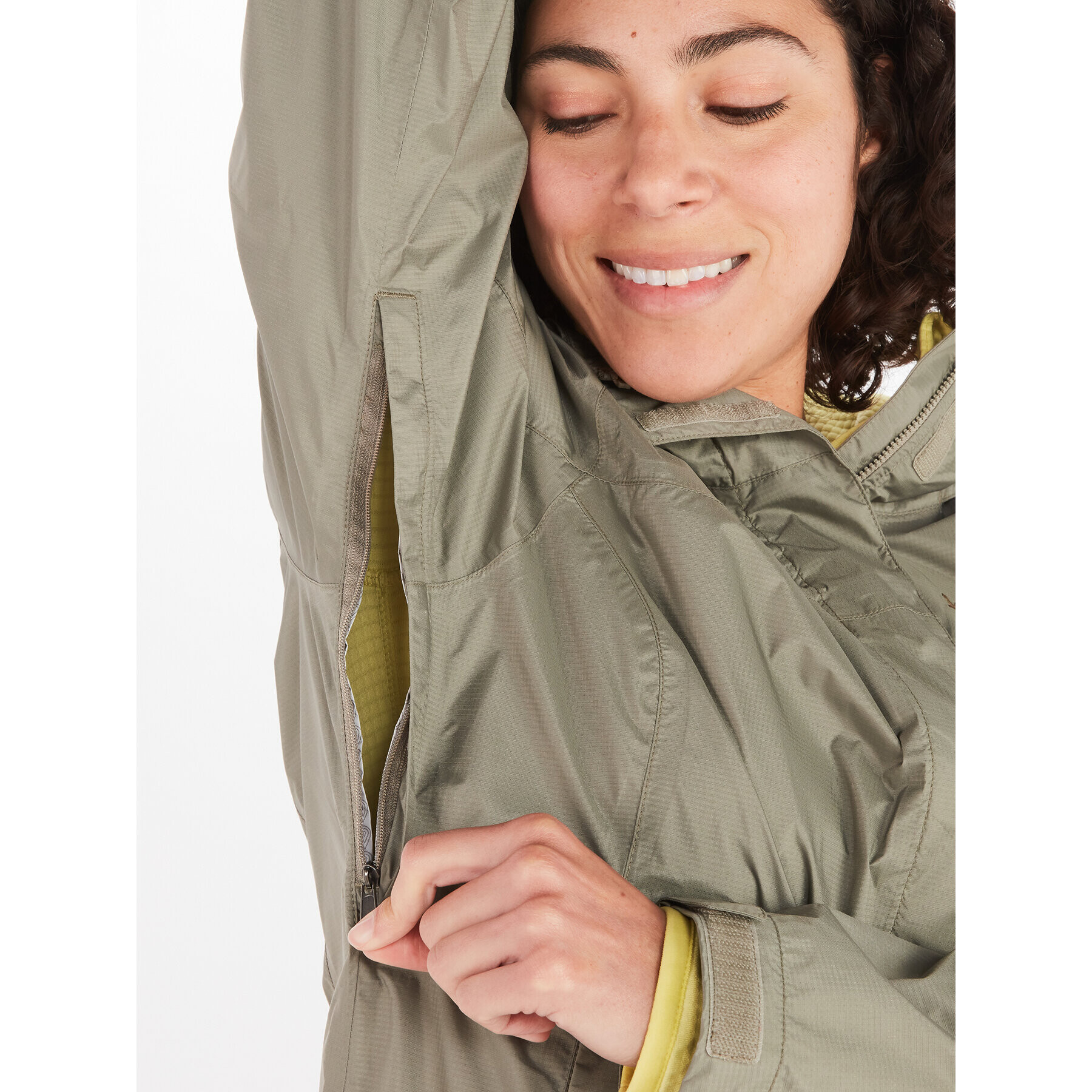 Marmot Яке за дъжд PreCip Eco Jacket 46700 Зелен Regular Fit - Pepit.bg