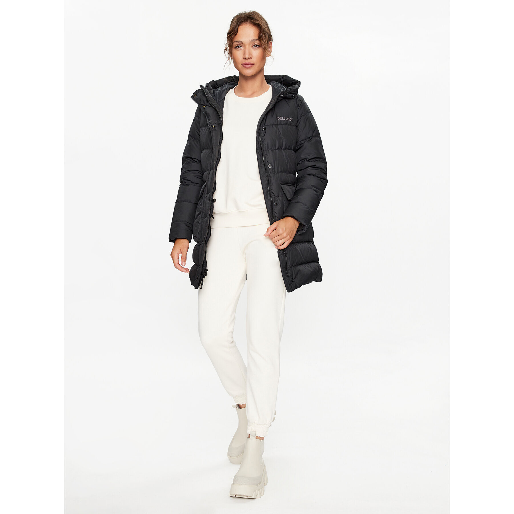 Marmot Парка M13170 Черен Regular Fit - Pepit.bg