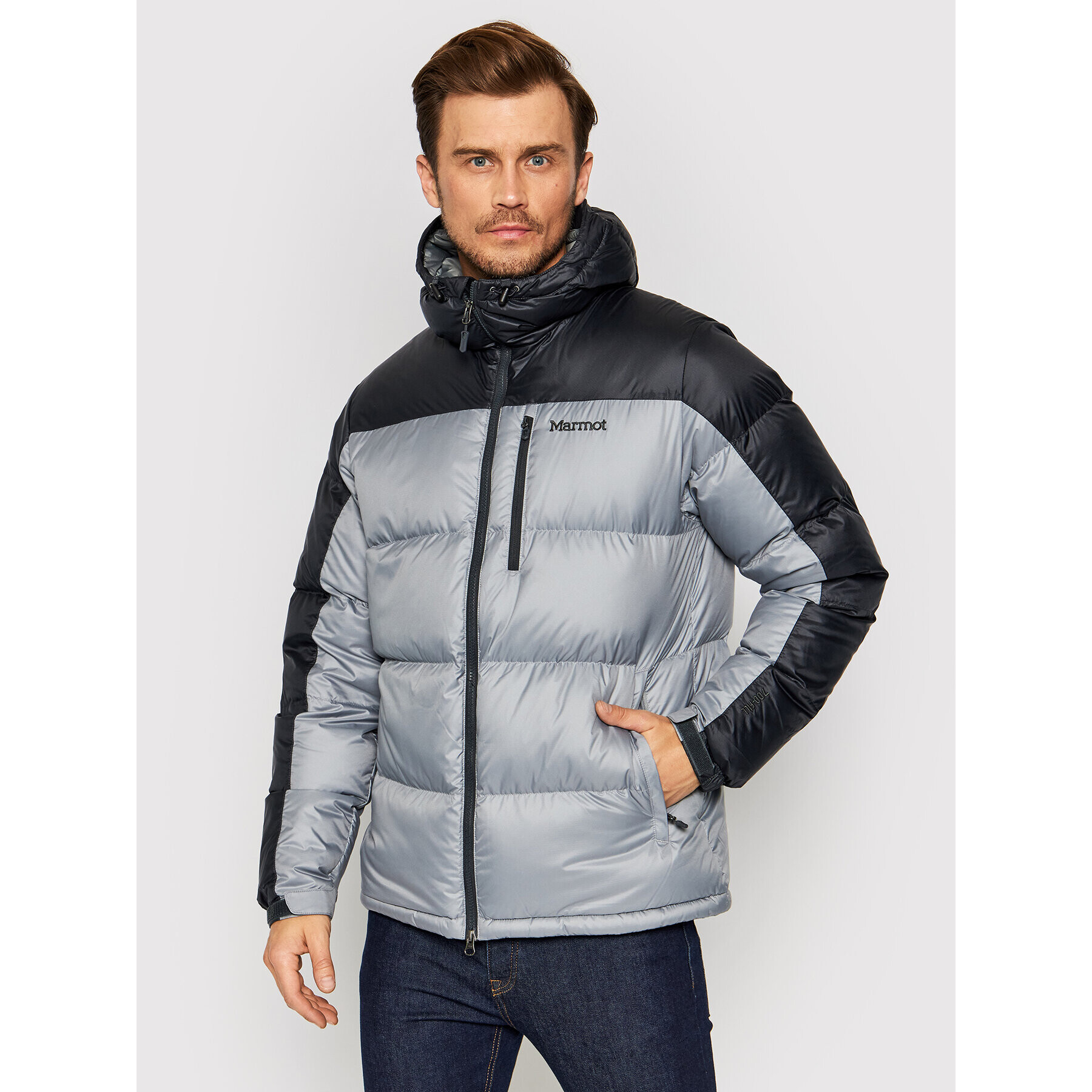 Marmot Пухено яке 73060 Сив Regular Fit - Pepit.bg