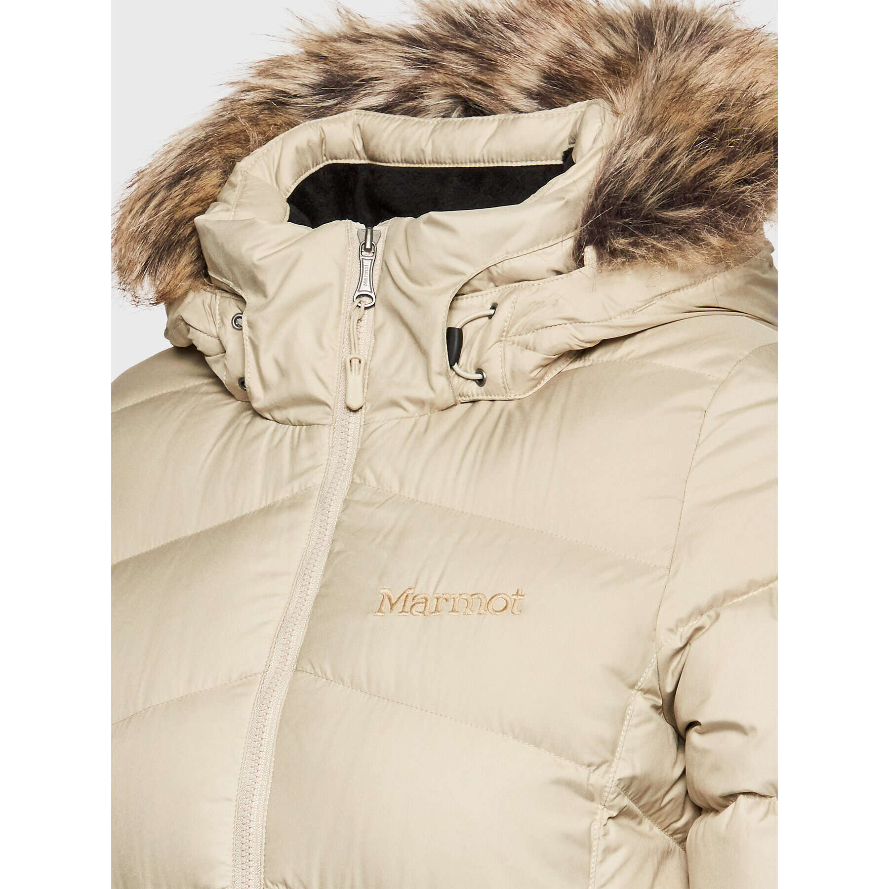 Marmot Пухено яке 78570 Бежов Regular Fit - Pepit.bg