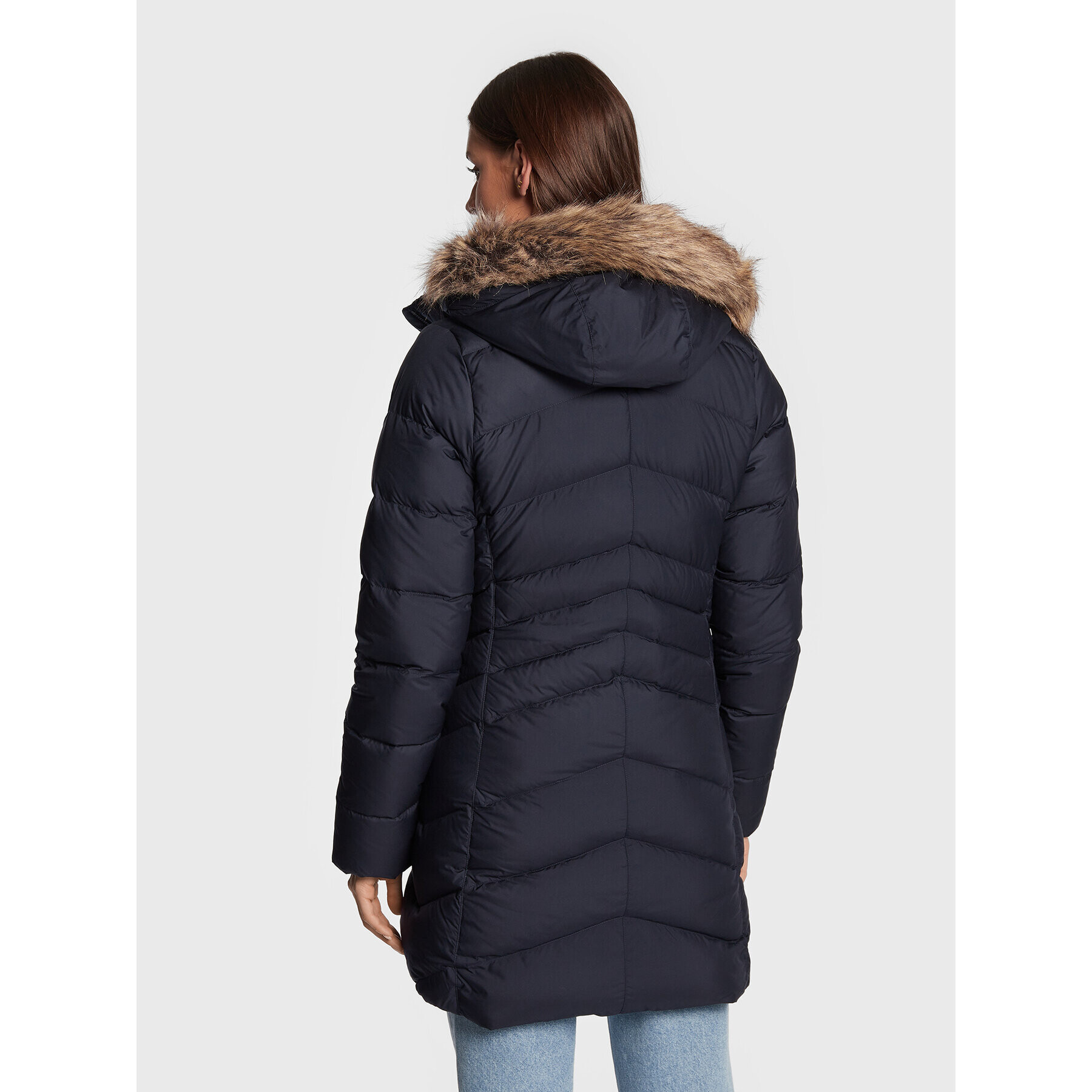 Marmot Пухено яке 78570 Тъмносин Regular Fit - Pepit.bg