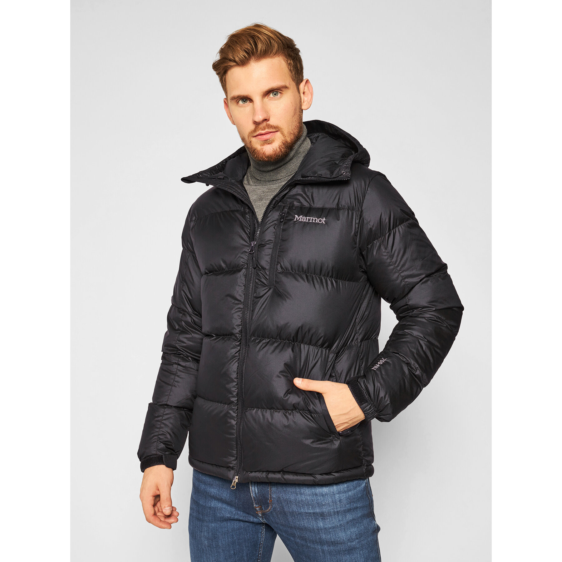 Marmot Пухено яке Guides 73060 Черен Regular Fit - Pepit.bg