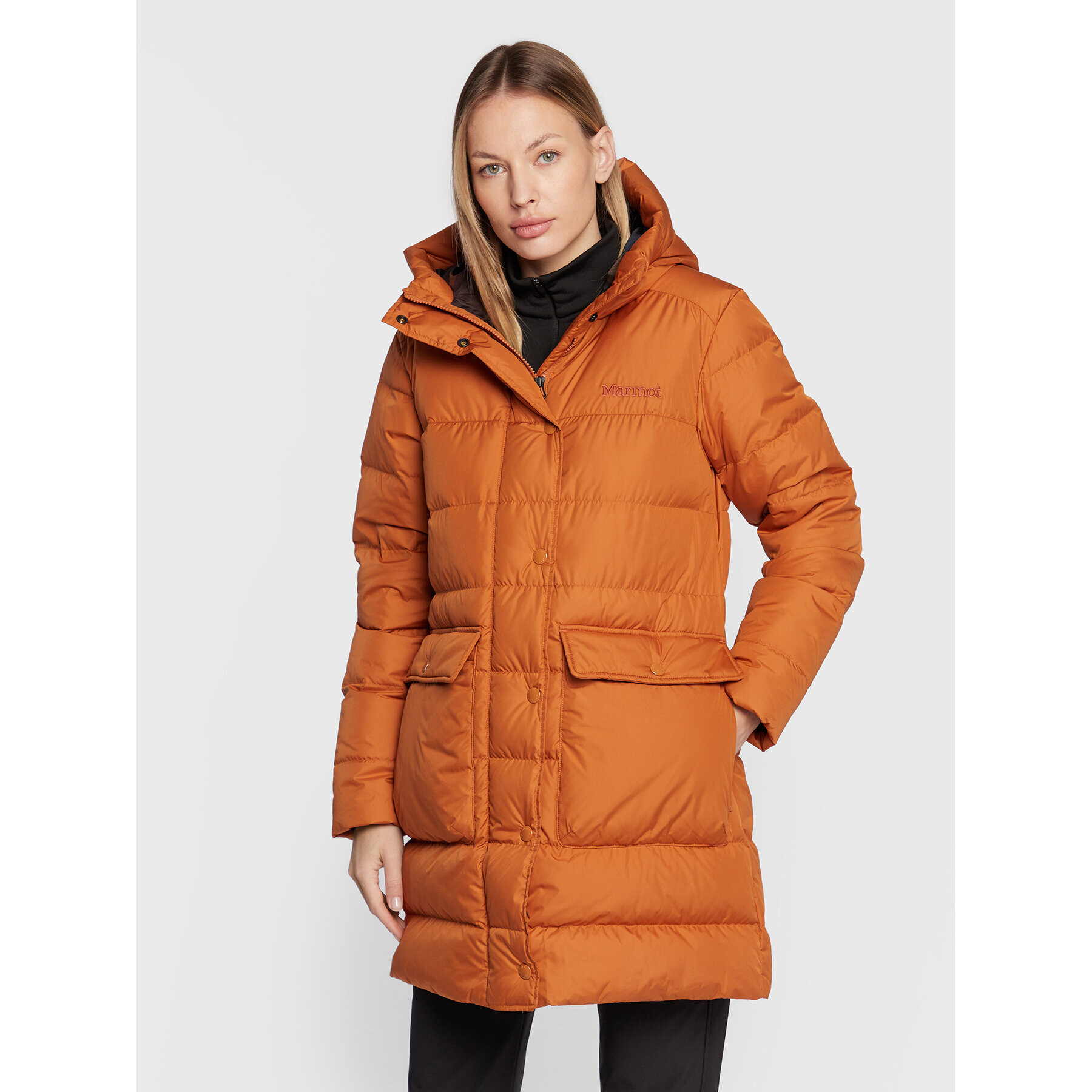 Marmot Пухено яке 13170 Меден Regular Fit - Pepit.bg