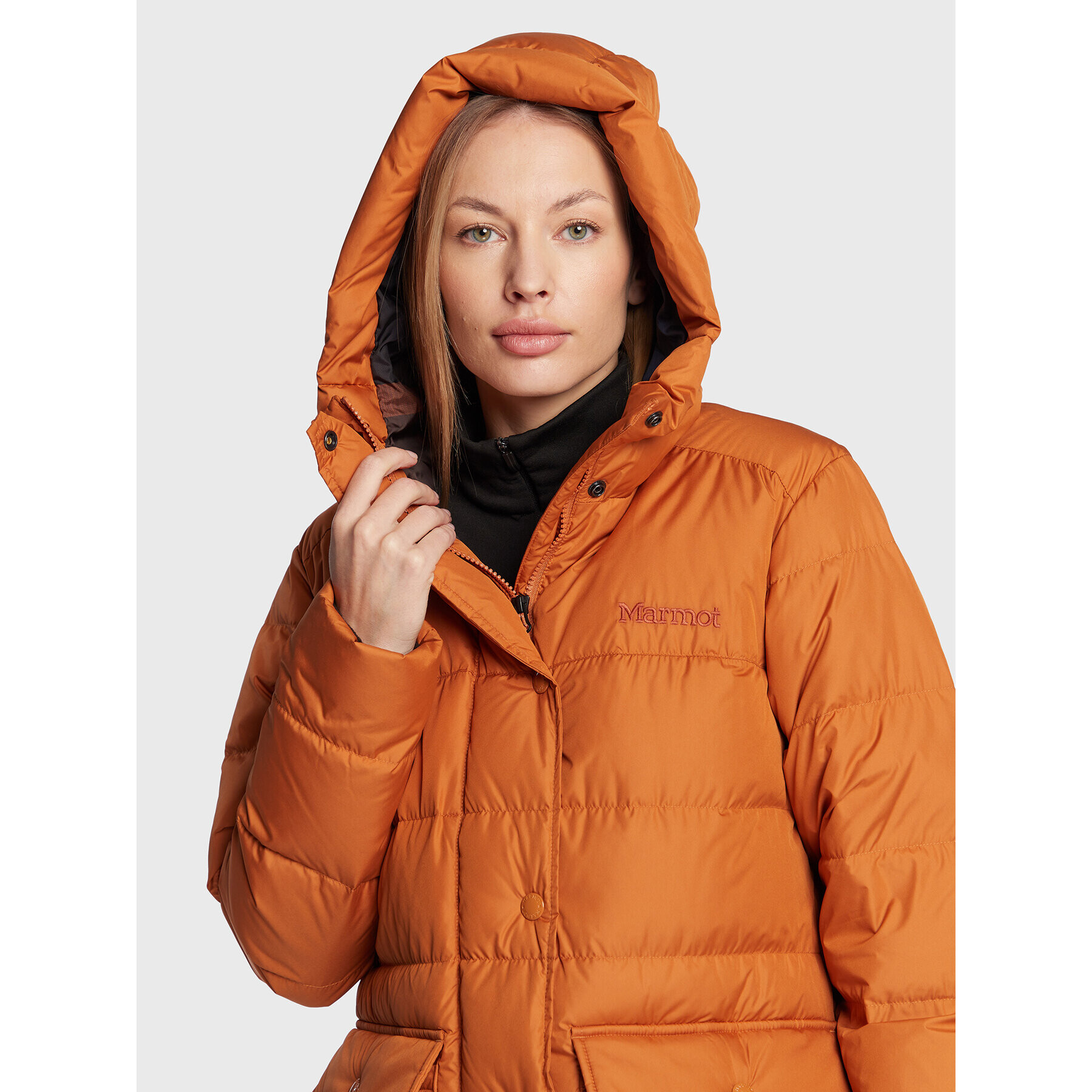 Marmot Пухено яке 13170 Меден Regular Fit - Pepit.bg