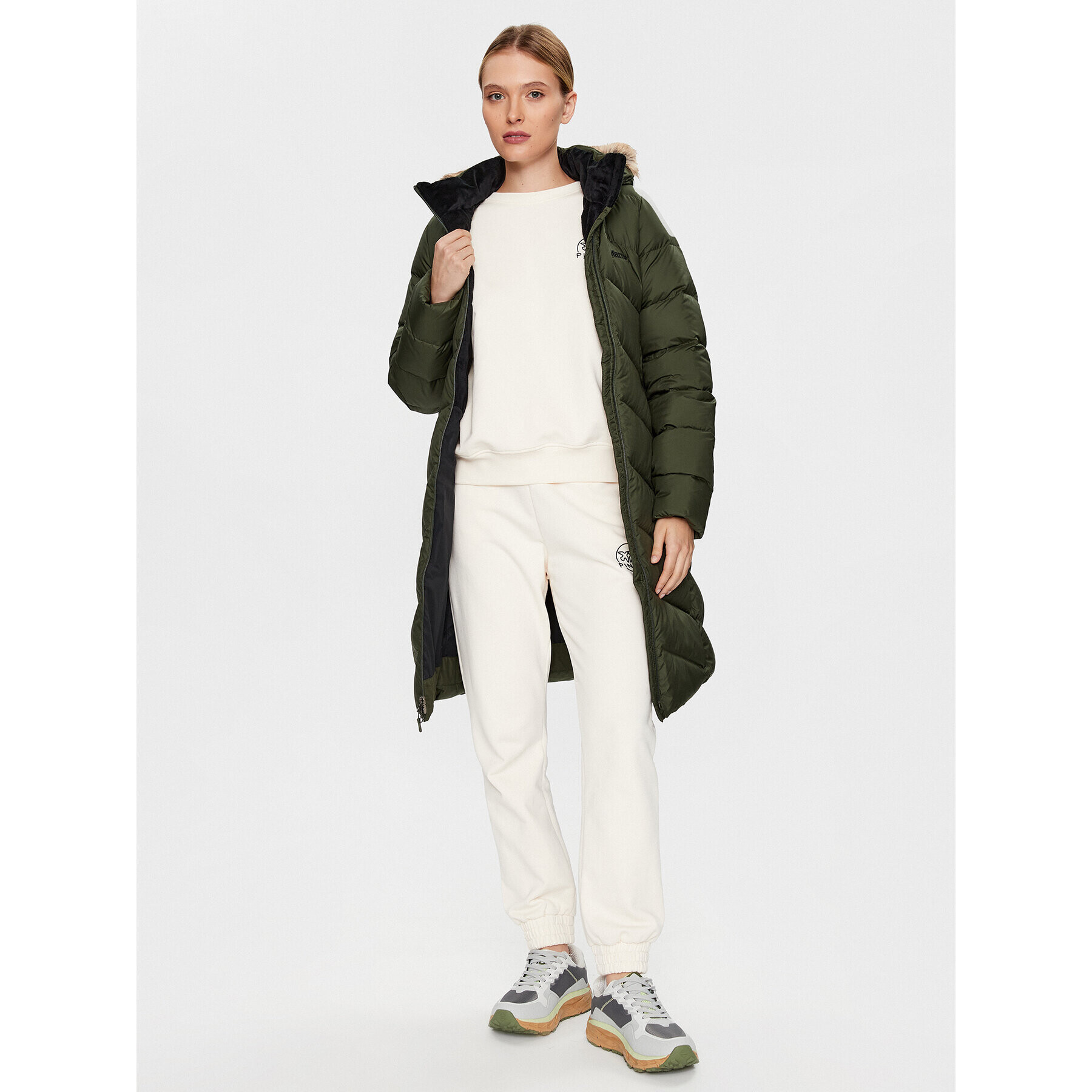 Marmot Пухено яке 78090 Зелен Regular Fit - Pepit.bg