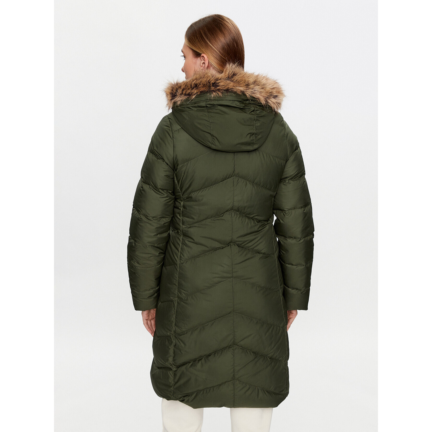 Marmot Пухено яке 78090 Зелен Regular Fit - Pepit.bg