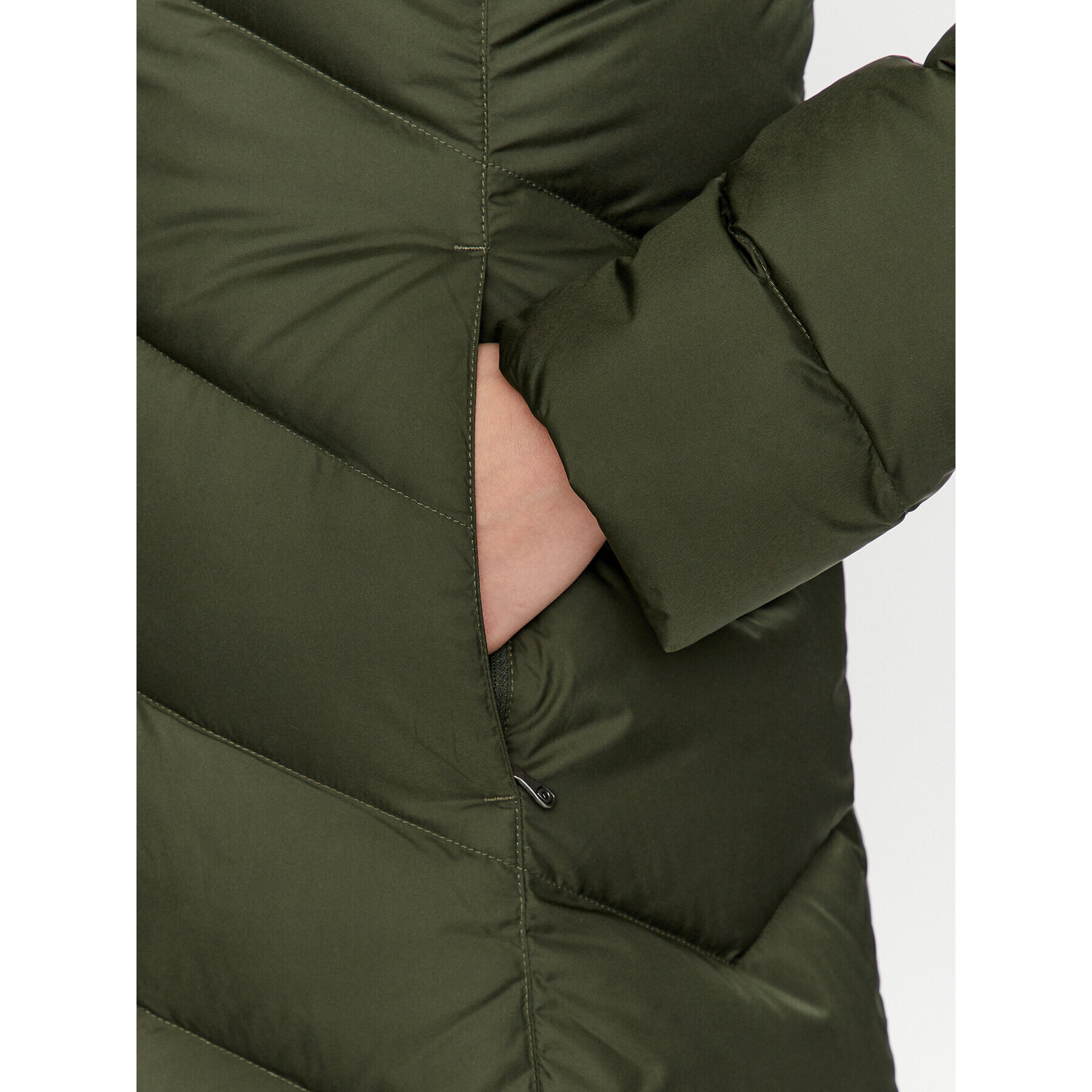 Marmot Пухено яке 78090 Зелен Regular Fit - Pepit.bg
