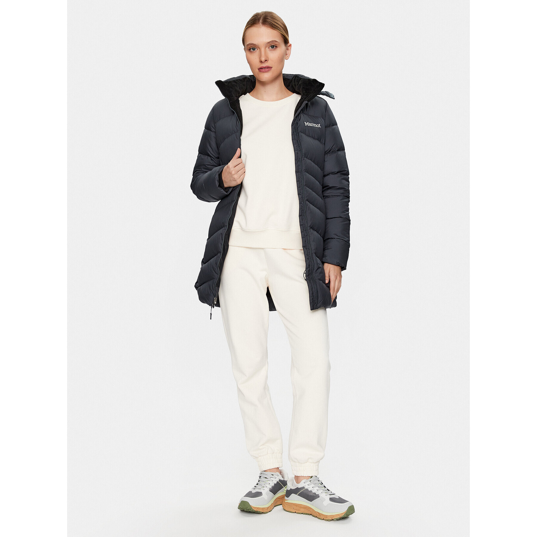 Marmot Пухено яке 78570 Сив Regular Fit - Pepit.bg