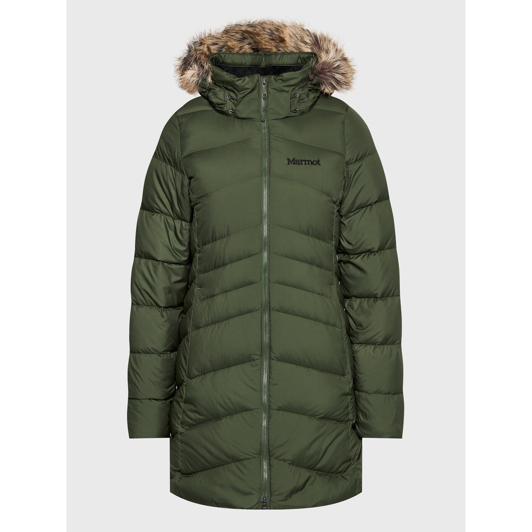 Marmot Пухено яке 78570 Зелен Regular Fit - Pepit.bg