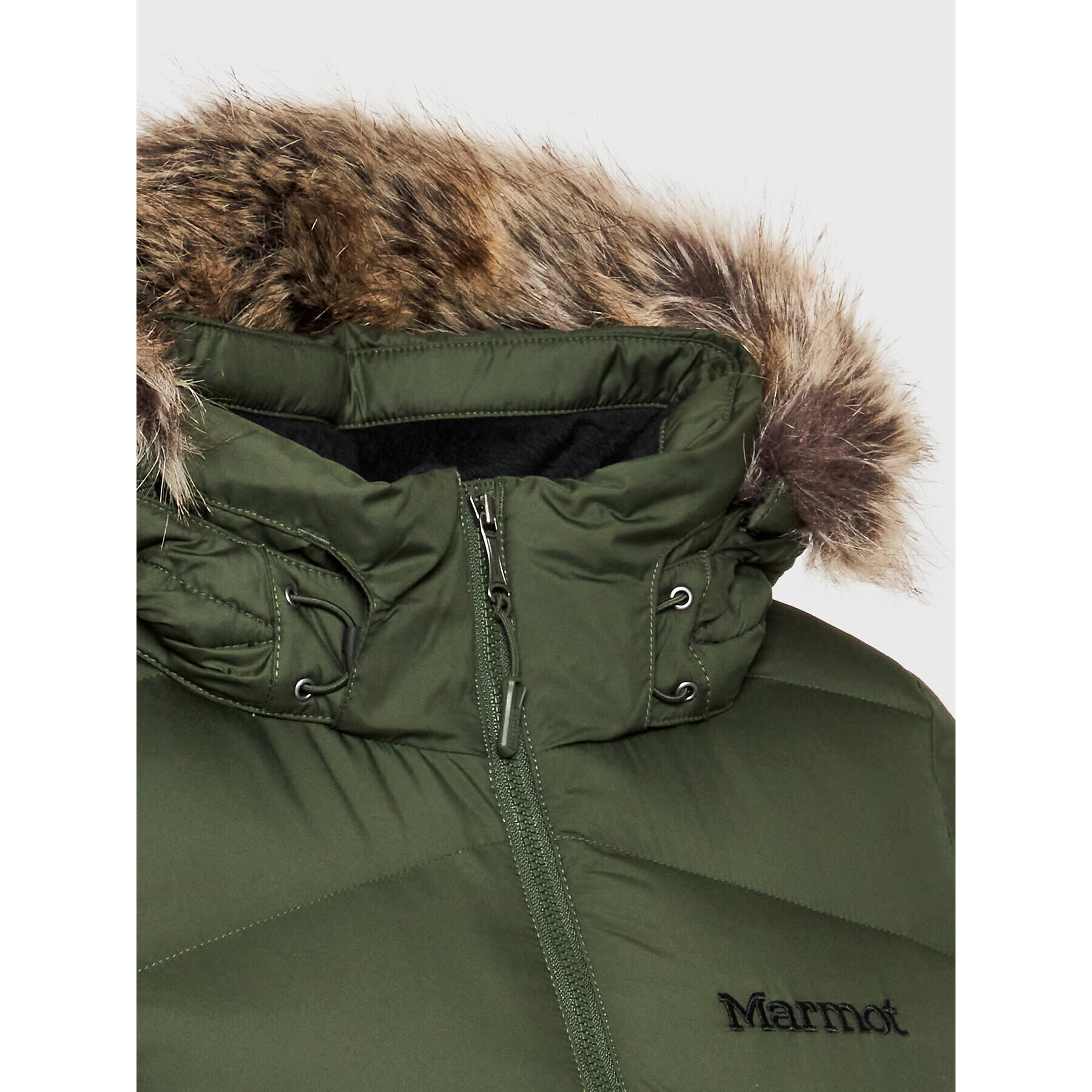 Marmot Пухено яке 78570 Зелен Regular Fit - Pepit.bg