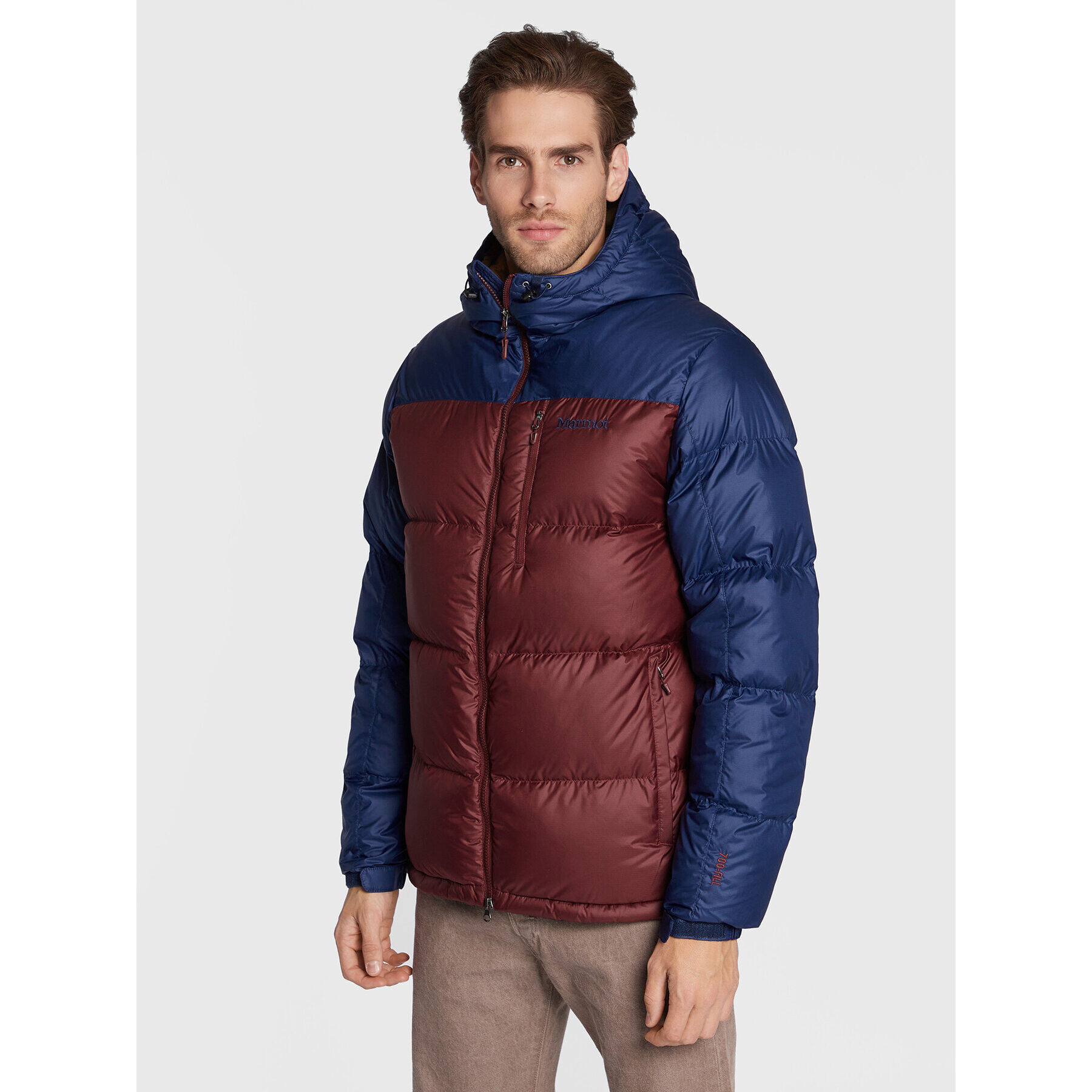 Marmot Пухено яке Guides 73060 Бордо Regular Fit - Pepit.bg