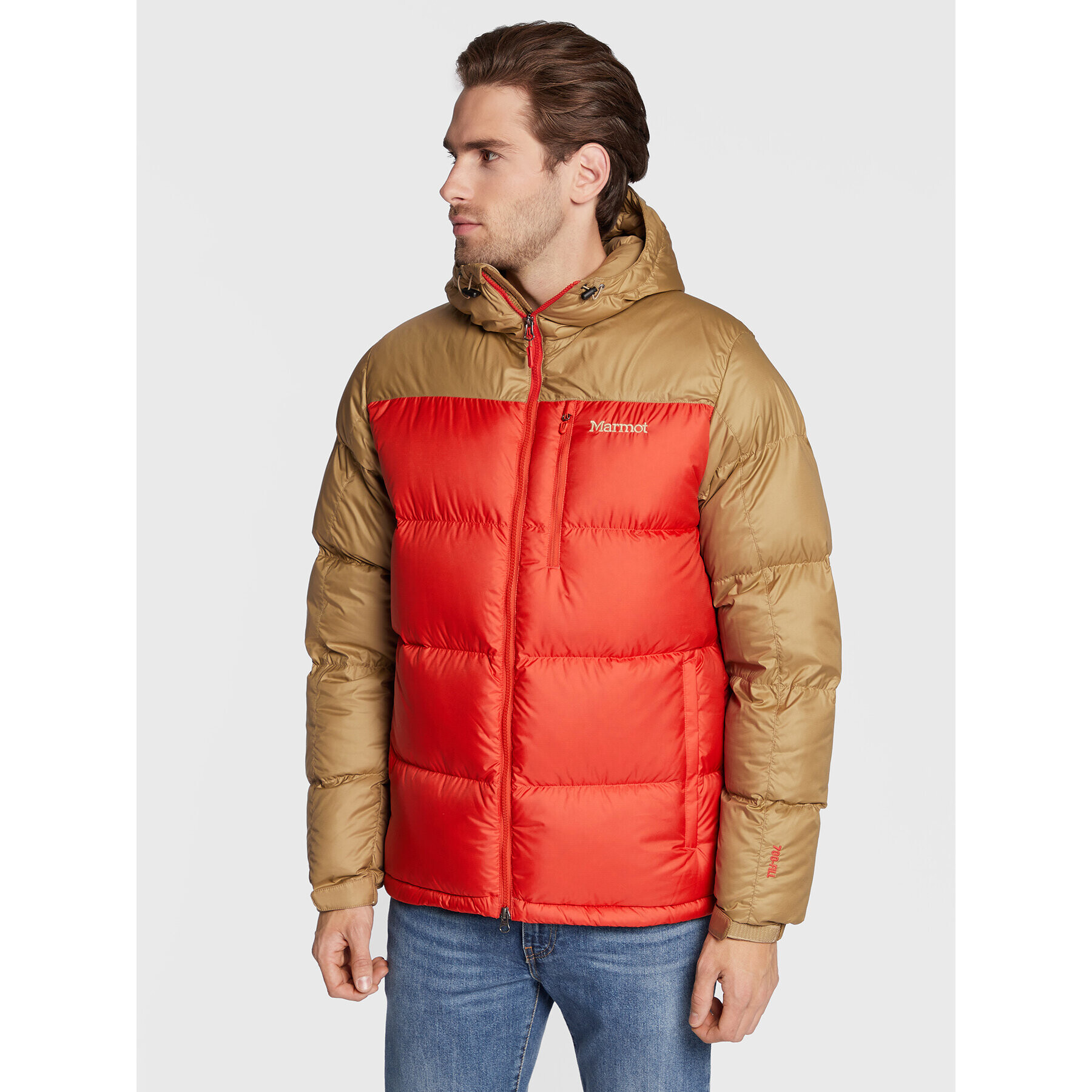 Marmot Пухено яке Guides 73060 Червен Regular Fit - Pepit.bg