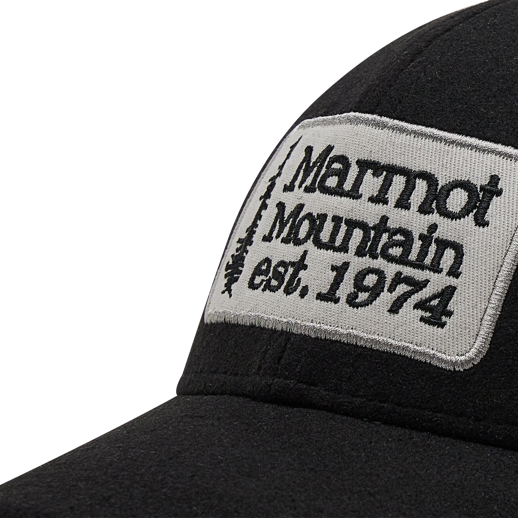 Marmot Шапка с козирка Retro Wool Hat 82800 Черен - Pepit.bg