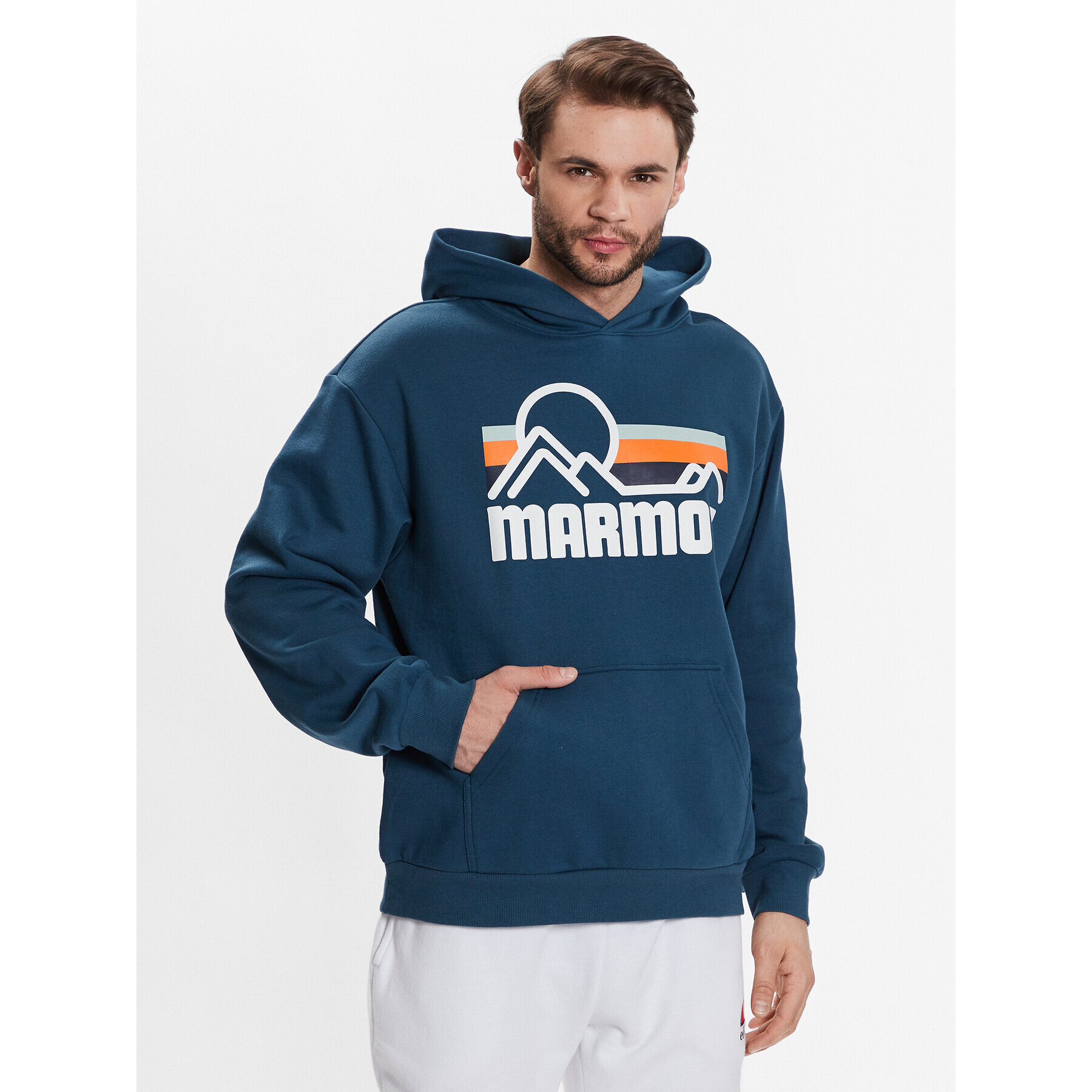 Marmot Суитшърт Coastal Hoody M14258 Електриков Regular Fit - Pepit.bg