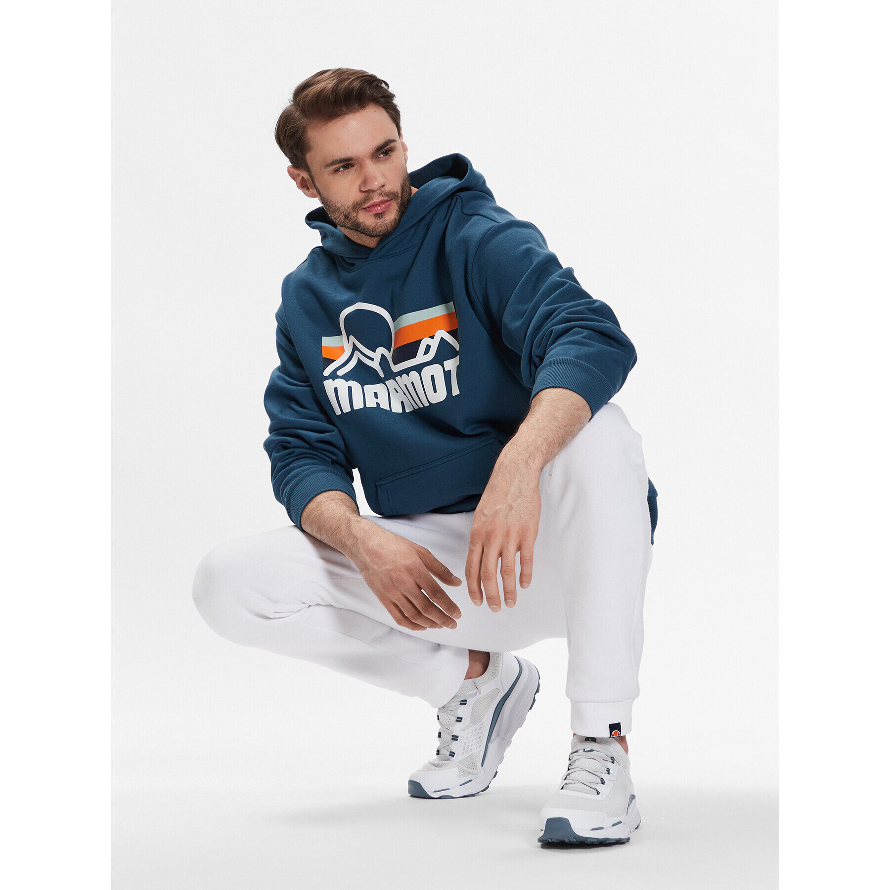 Marmot Суитшърт Coastal Hoody M14258 Електриков Regular Fit - Pepit.bg