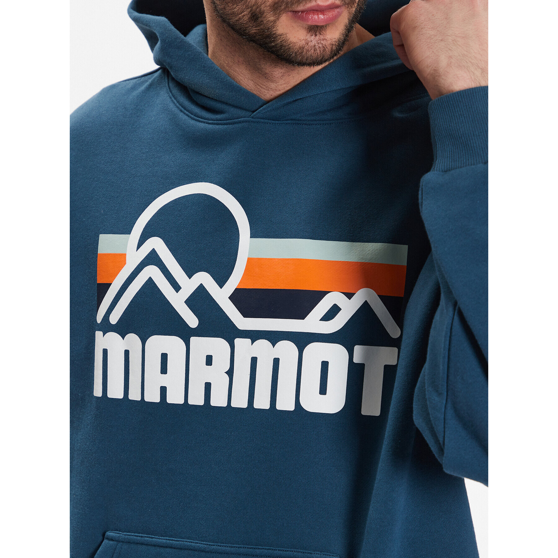 Marmot Суитшърт Coastal Hoody M14258 Електриков Regular Fit - Pepit.bg