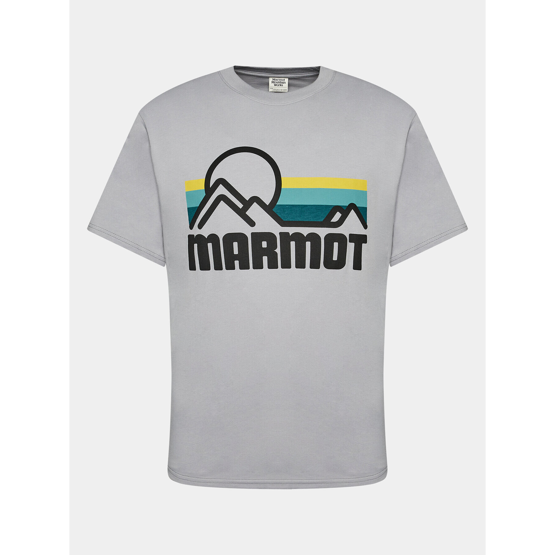 Marmot Тишърт Coastal M14253 Сив Regular Fit - Pepit.bg