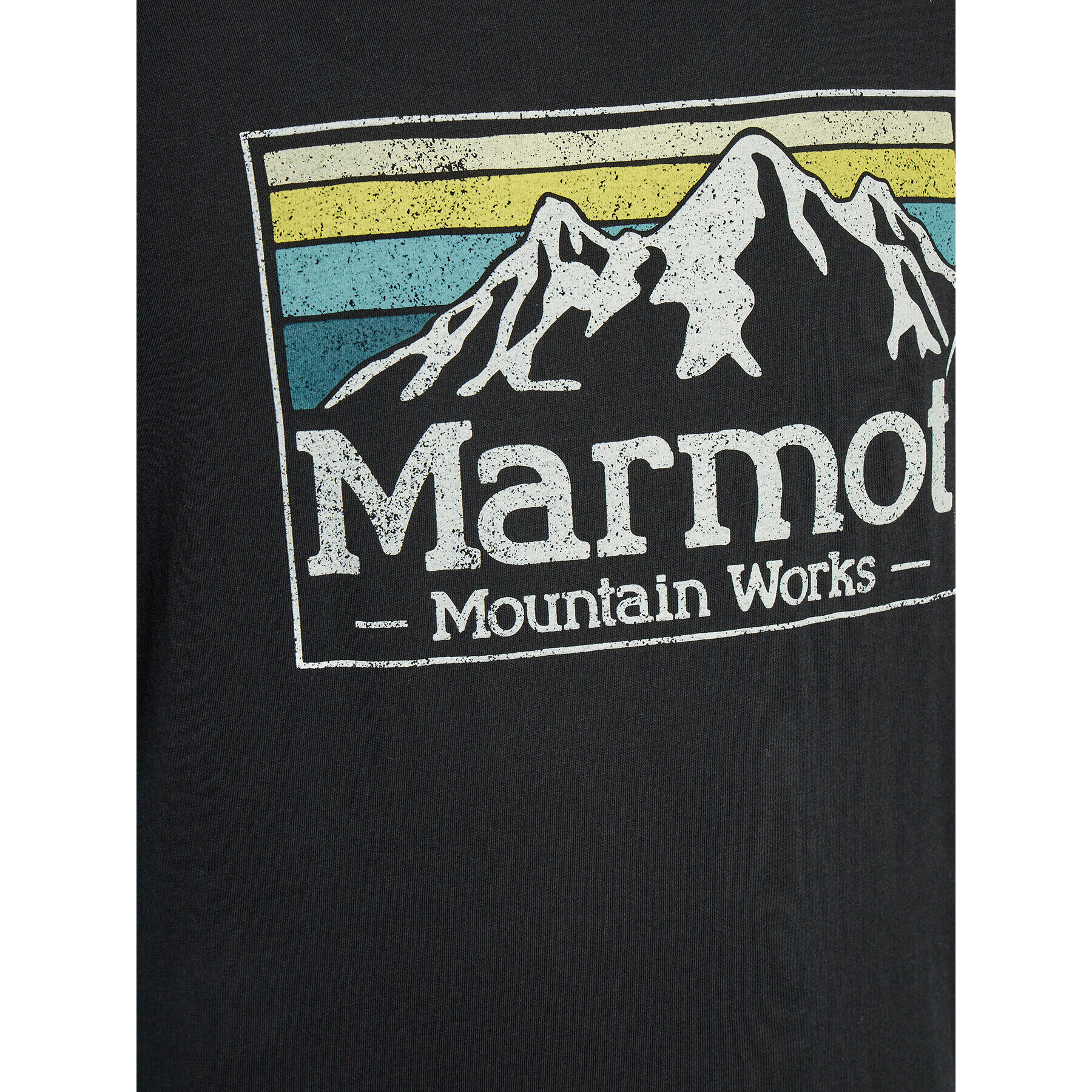 Marmot Тишърт MMW Gradient M14823 Черен Regular Fit - Pepit.bg