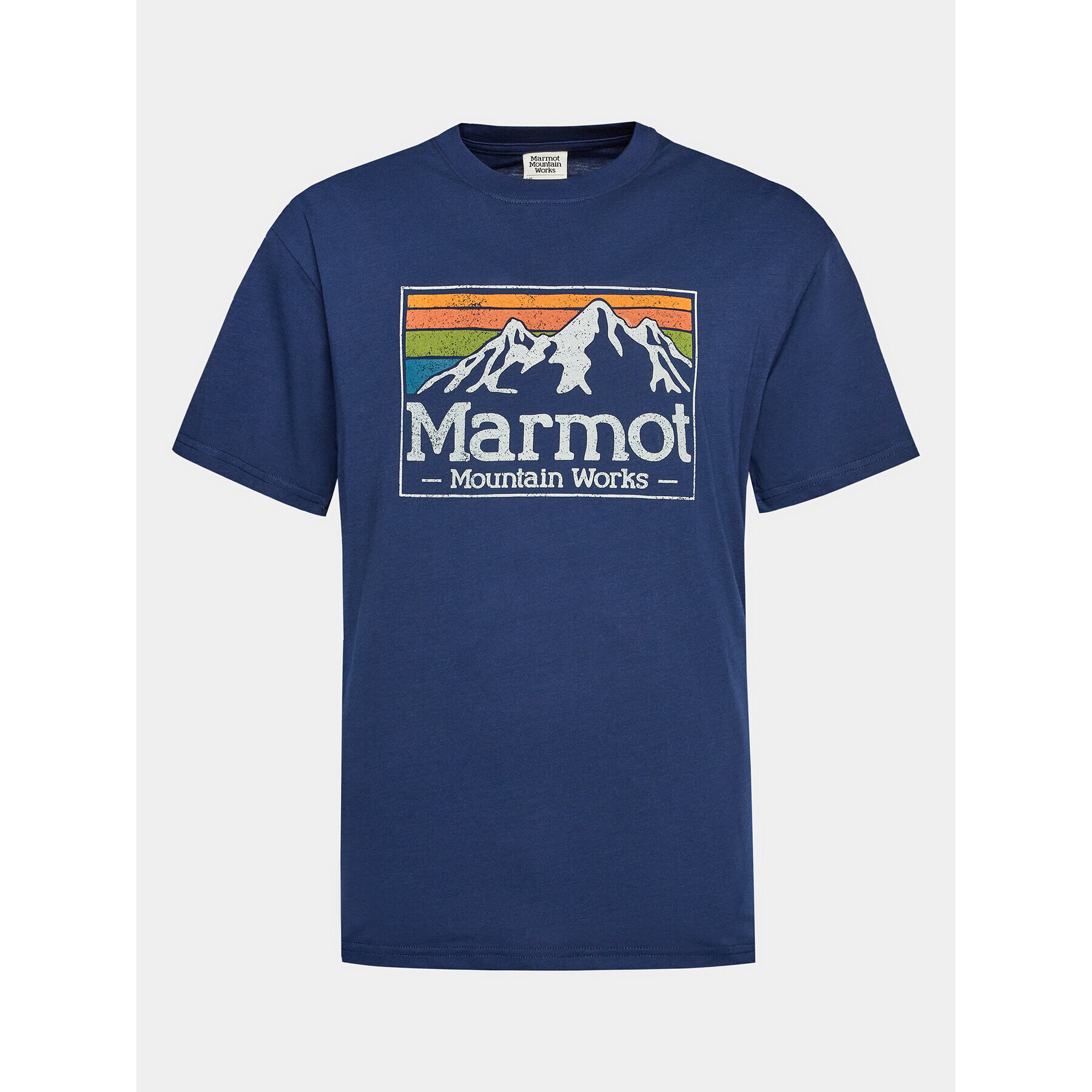 Marmot Тишърт MMW Gradient M14823 Син Regular Fit - Pepit.bg