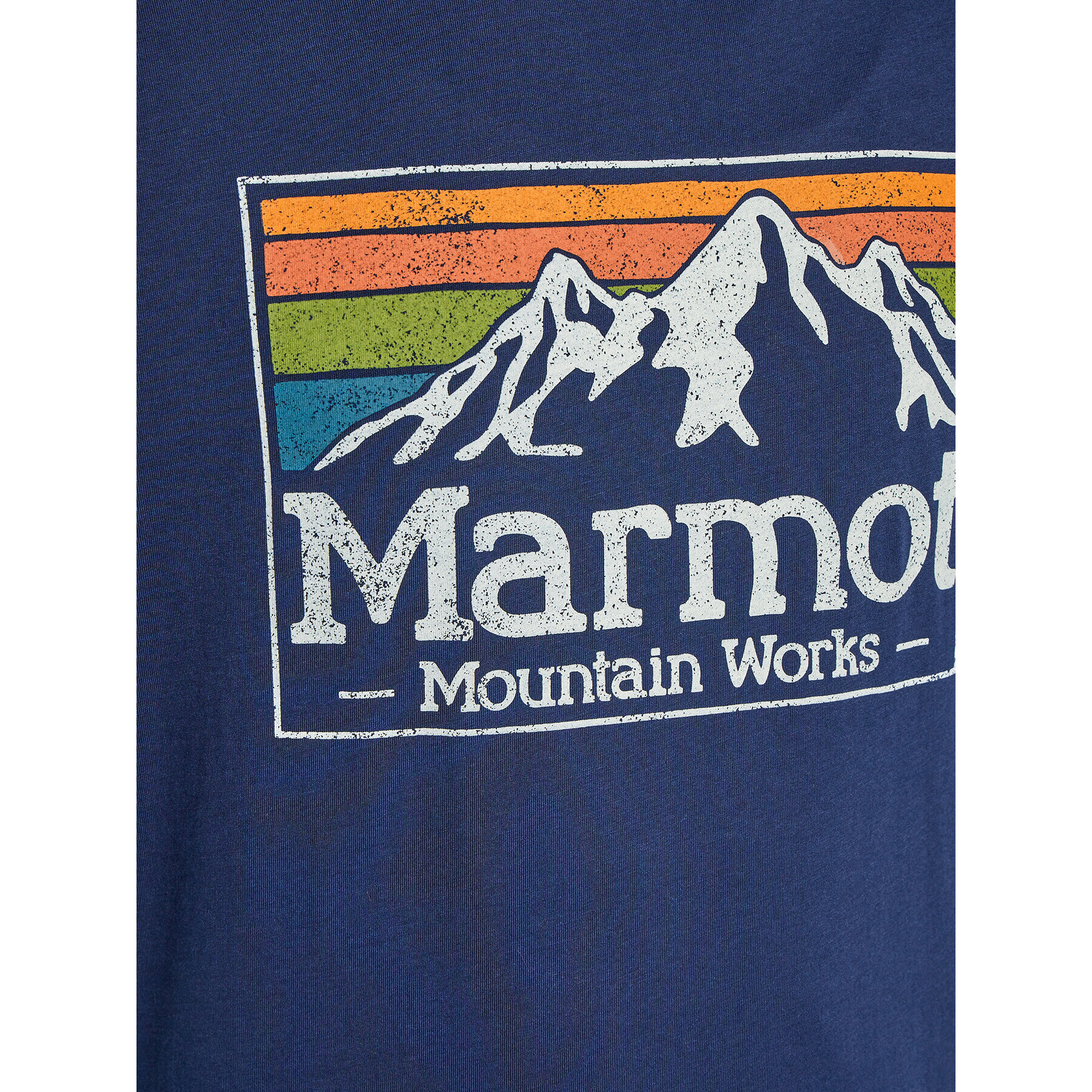 Marmot Тишърт MMW Gradient M14823 Син Regular Fit - Pepit.bg