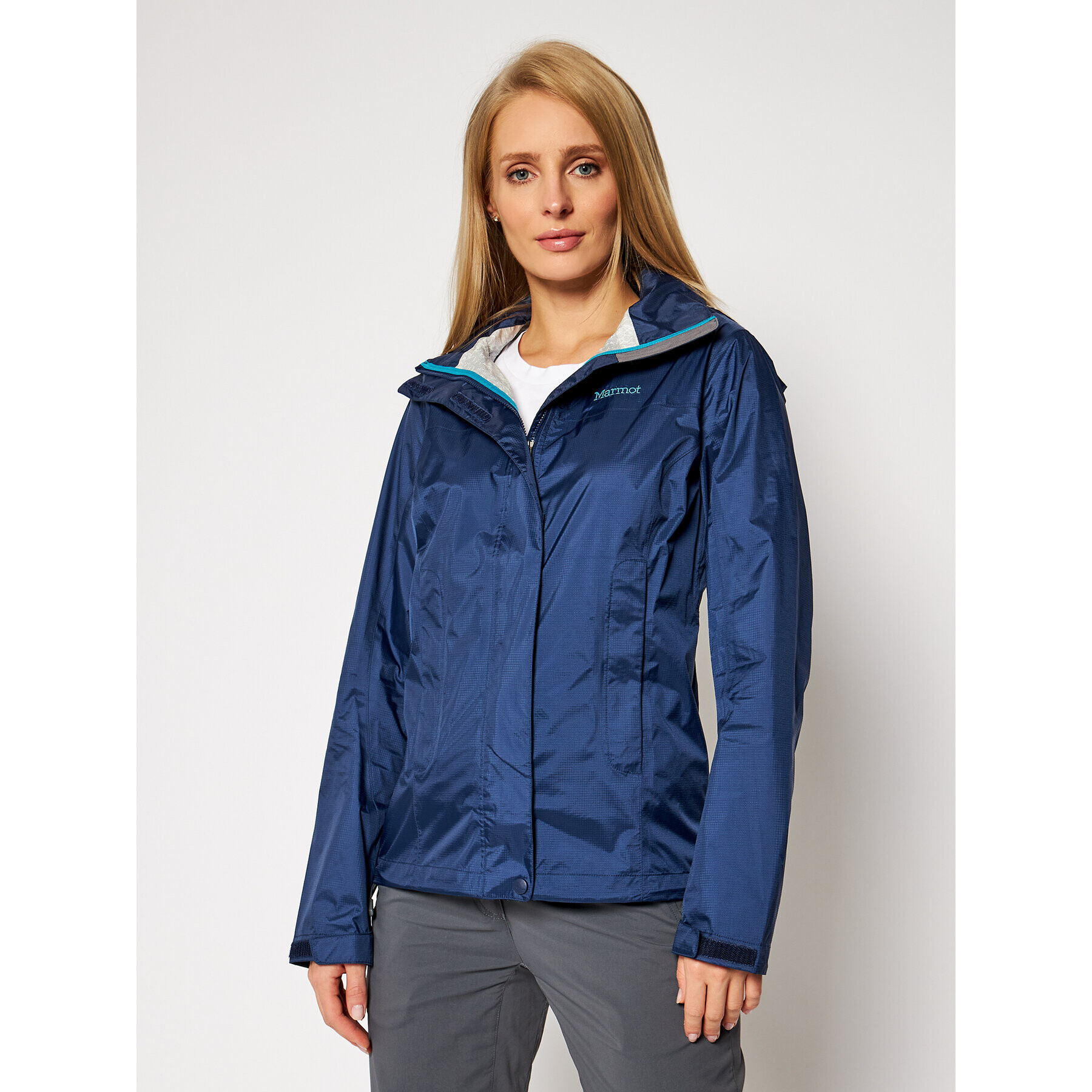 Marmot Яке за дъжд PreCip Eco 46700 Тъмносин Regular Fit - Pepit.bg