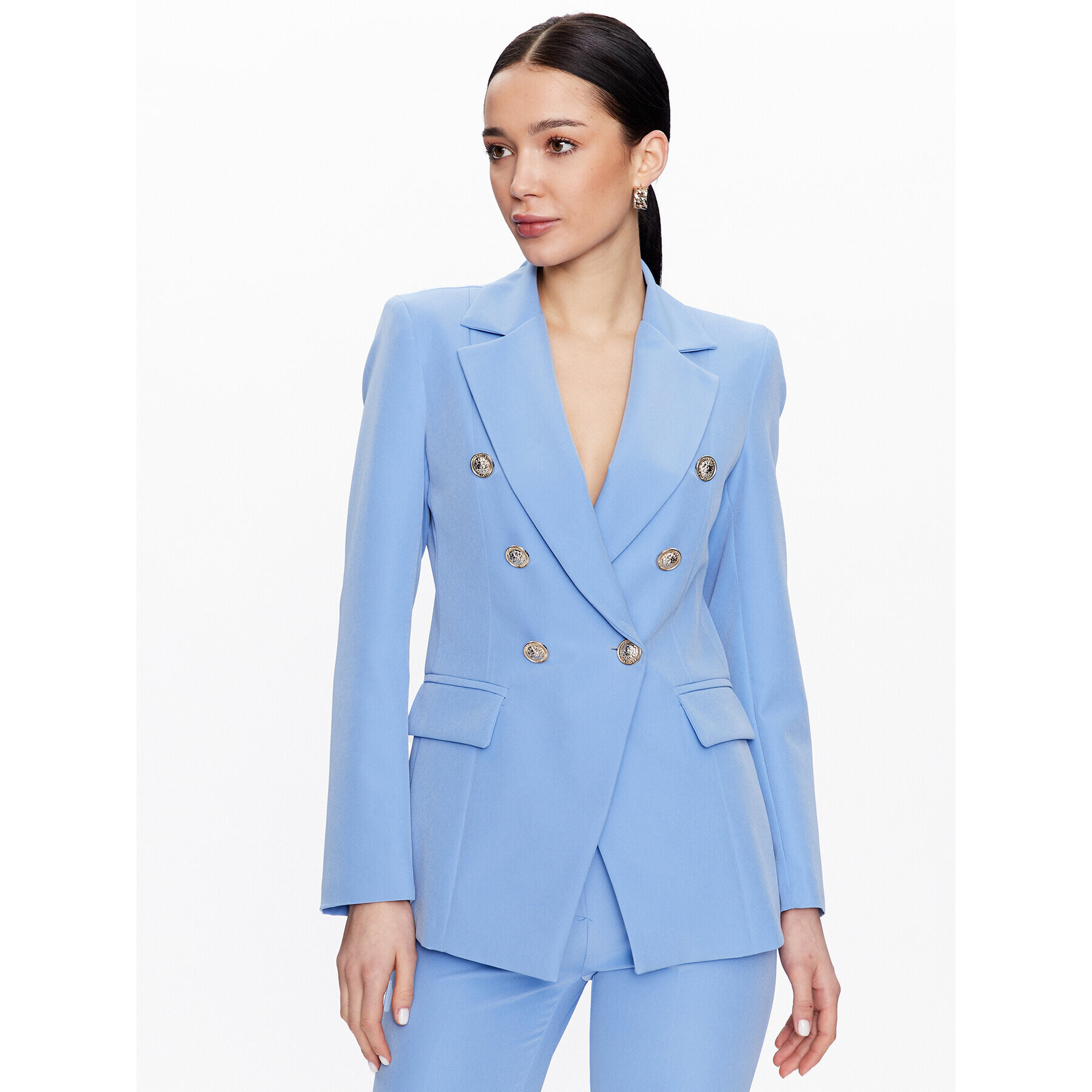 Maryley Блейзър 23EB139/M12 Син Slim Fit - Pepit.bg