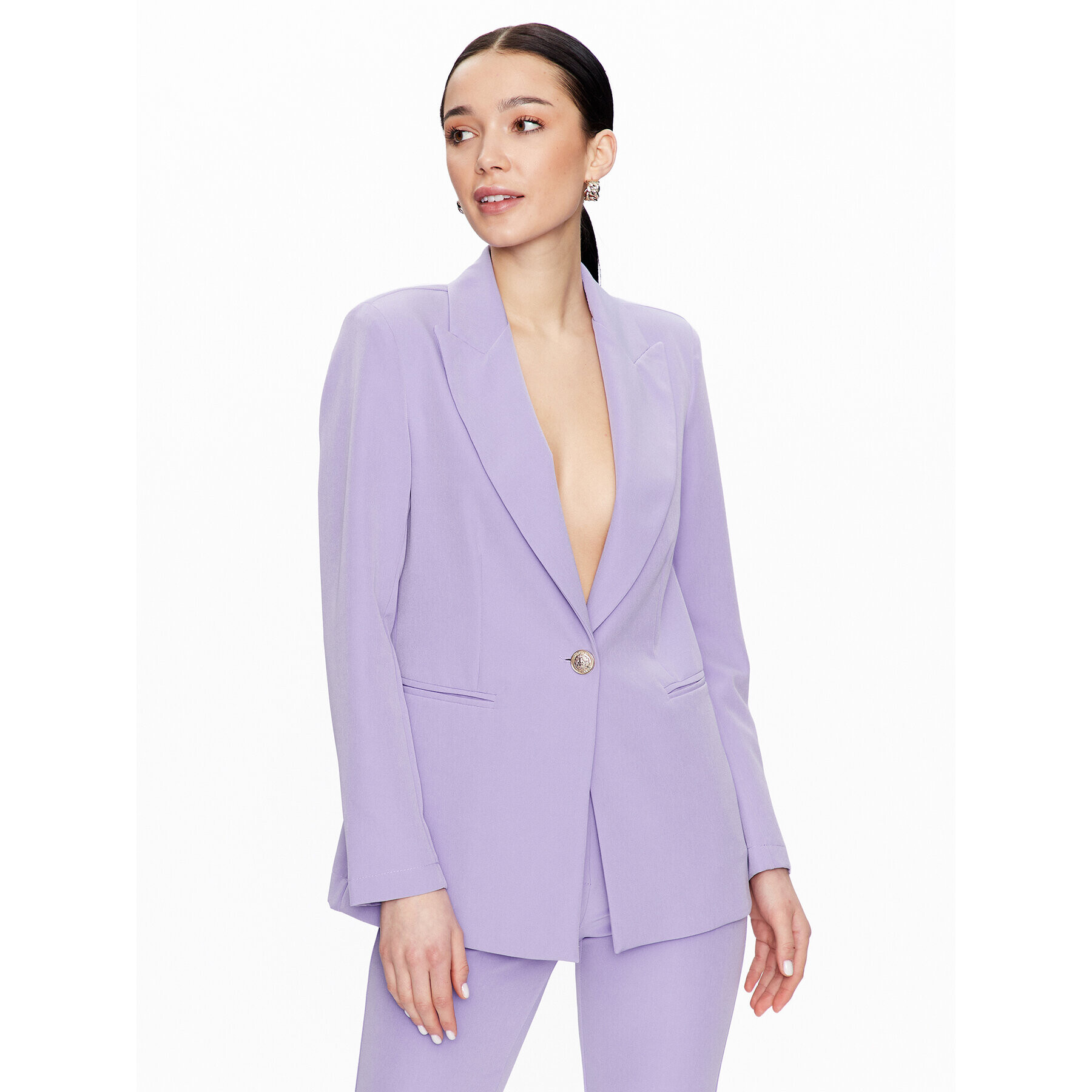 Maryley Сако 23EB187/M12 Виолетов Regular Fit - Pepit.bg