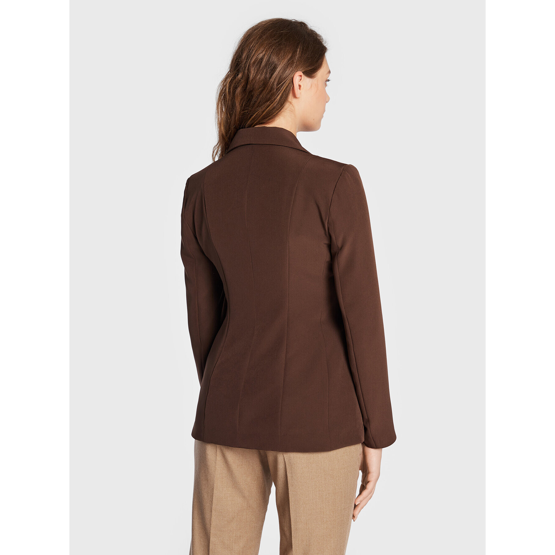 Maryley Блейзър 22IB139/41CI Кафяв Regular Fit - Pepit.bg